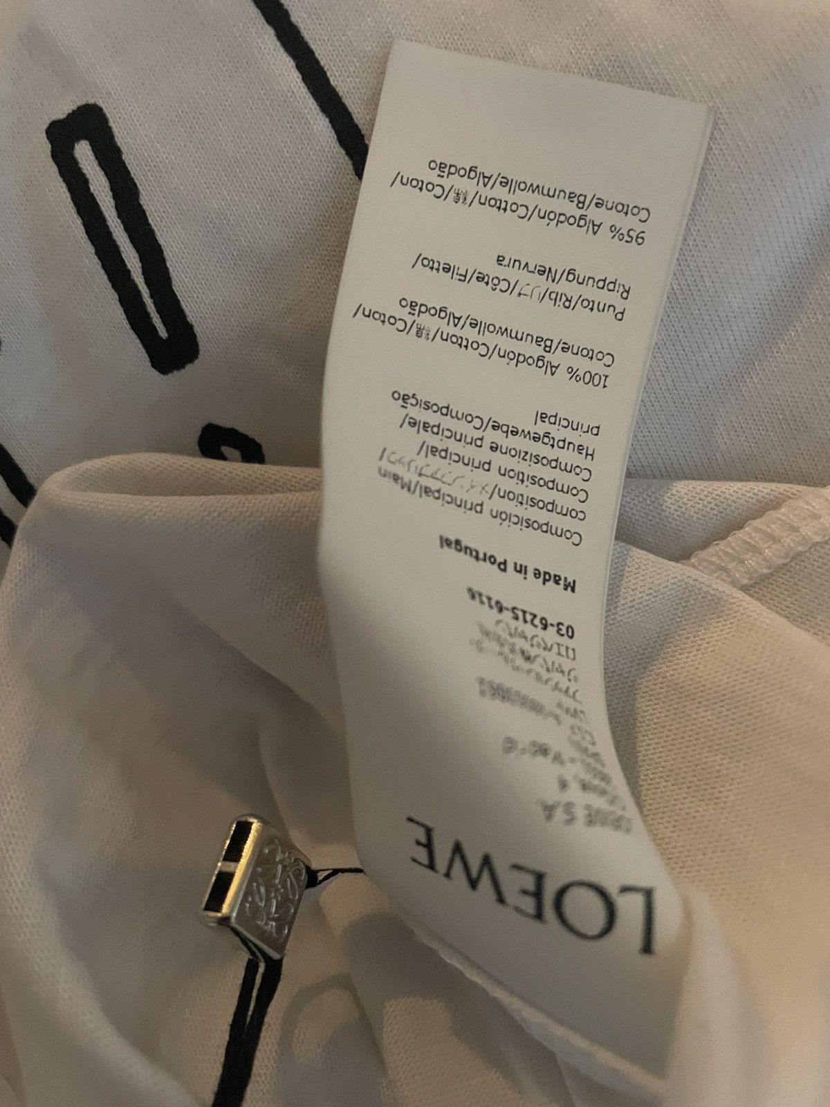 Loewe An addition to the collection of T-shirt addict Size US M / EU 48-50 / 2 - 5 Thumbnail