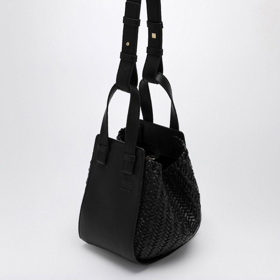 Loewe o1d2blof0824 Size: OS / Leather Hammock Bag in Black Size ONE SIZE - 5 Thumbnail