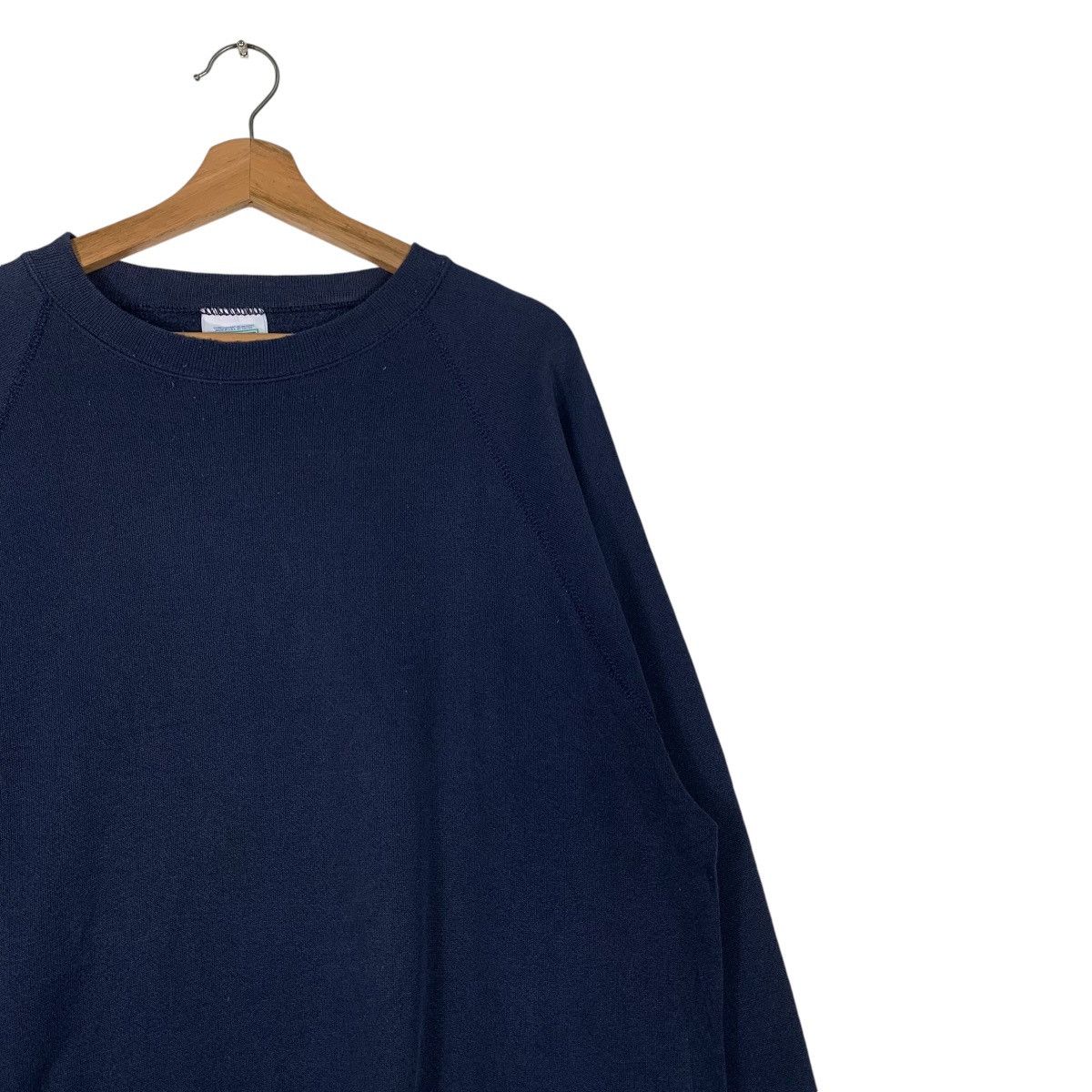 Tultex DISCUS Athletic Made in Usa Navy Plain Sweatshirt #1182-C54 Size US L / EU 52-54 / 3 - 5 Thumbnail