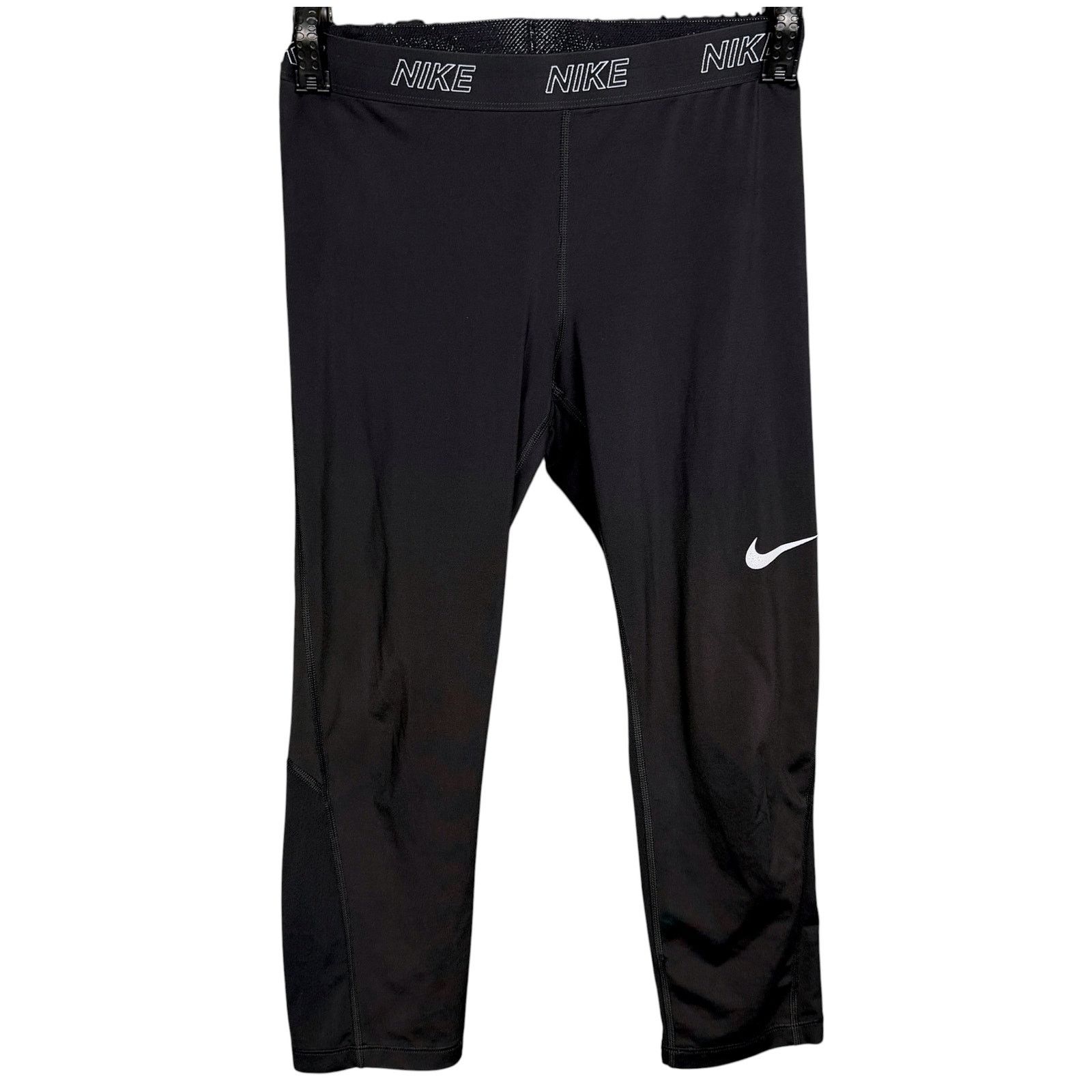 Nike Nike Compression Tights Mens L Black Dri-FIT Training Pants Size US 36 / EU 52 - 6 Thumbnail