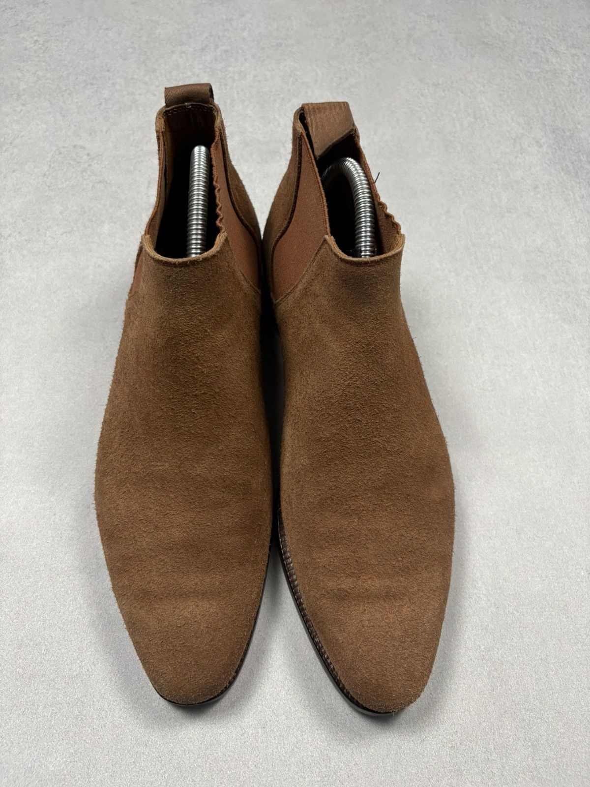 Crockett & Jones Crockett & Jones Cranford 3 Brown Camel Suede Chelsea Boots Size US 7.5 / EU 40-41 - 2 Thumbnail