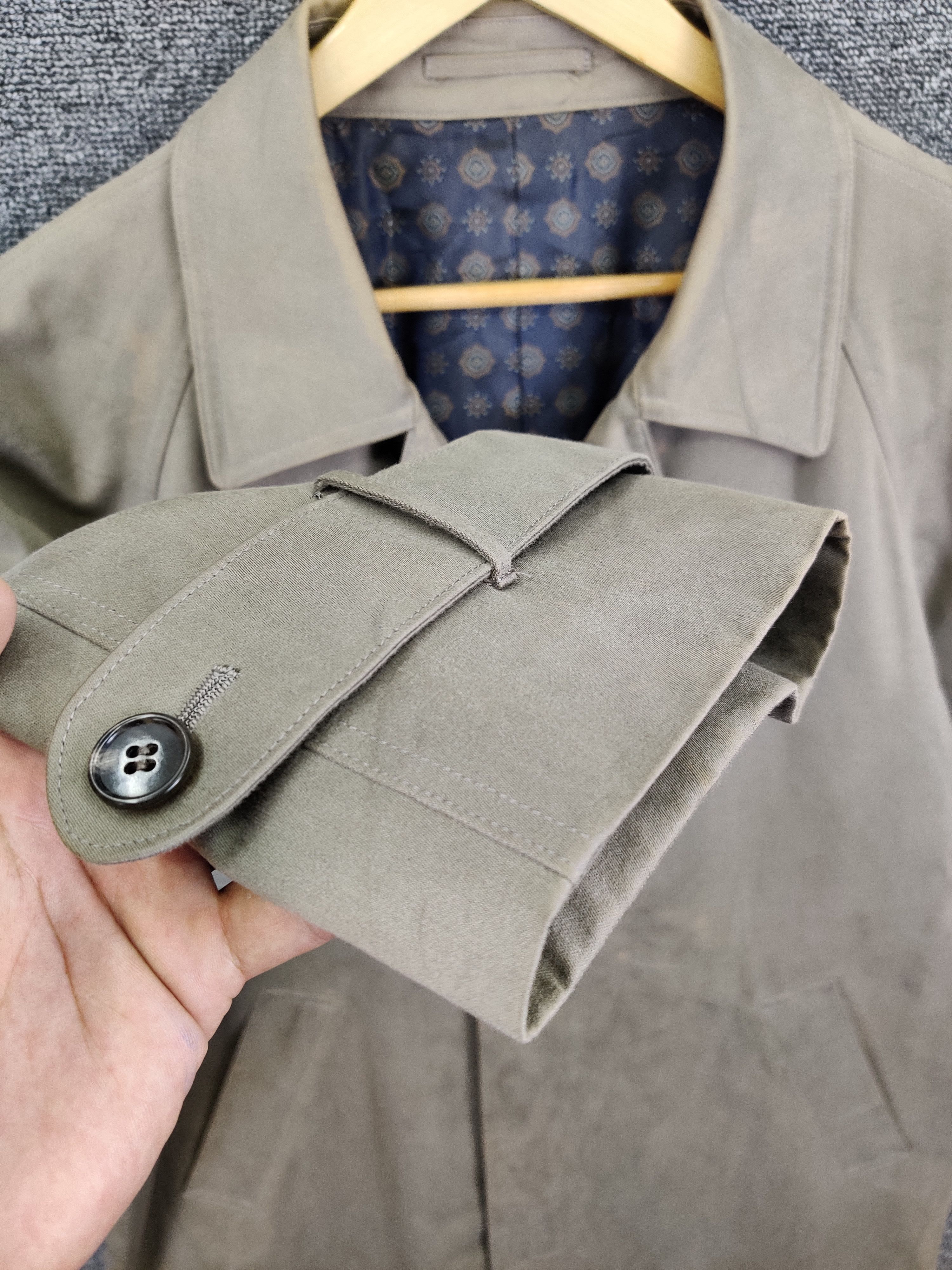 Yves Saint Laurent Vintage Yves Saint Laurent Pour Homme Trench Coat Long Coat Size US S / EU 44-46 / 1 - 10 Thumbnail