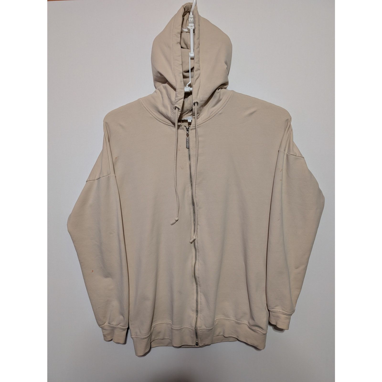 Other Meshki Oversized Zipper Beige Hoodie Jacket Women’s Size XS Size XS / US 0-2 / IT 36-38 - 1 Thumbnail