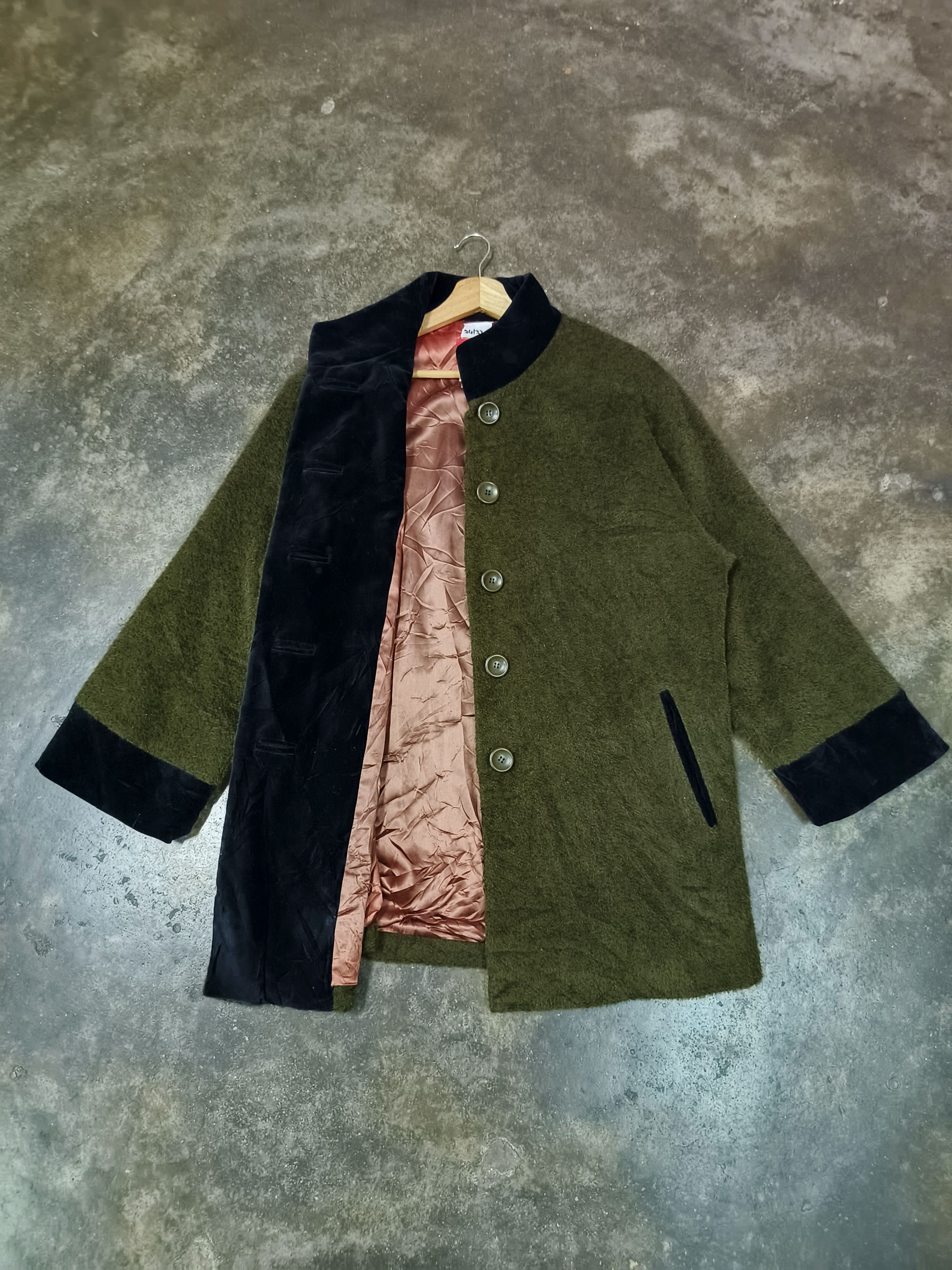 Kenzo VTG KENZO PARIS FUR FUAX COAT OVERCOAT LONG JACKET Size S / US 4 / IT 40 - 2 Thumbnail