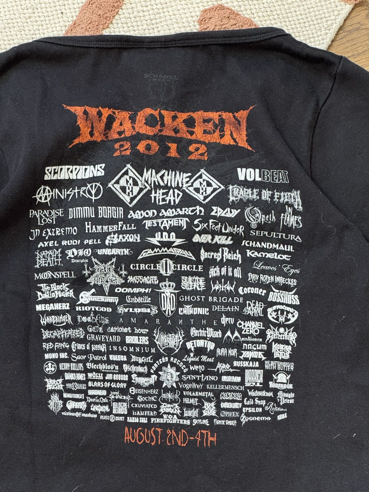 Vintage VINTAGE WACKEN 2012 TEE SHIRT Size S / US 4 / IT 40 - 7 Thumbnail
