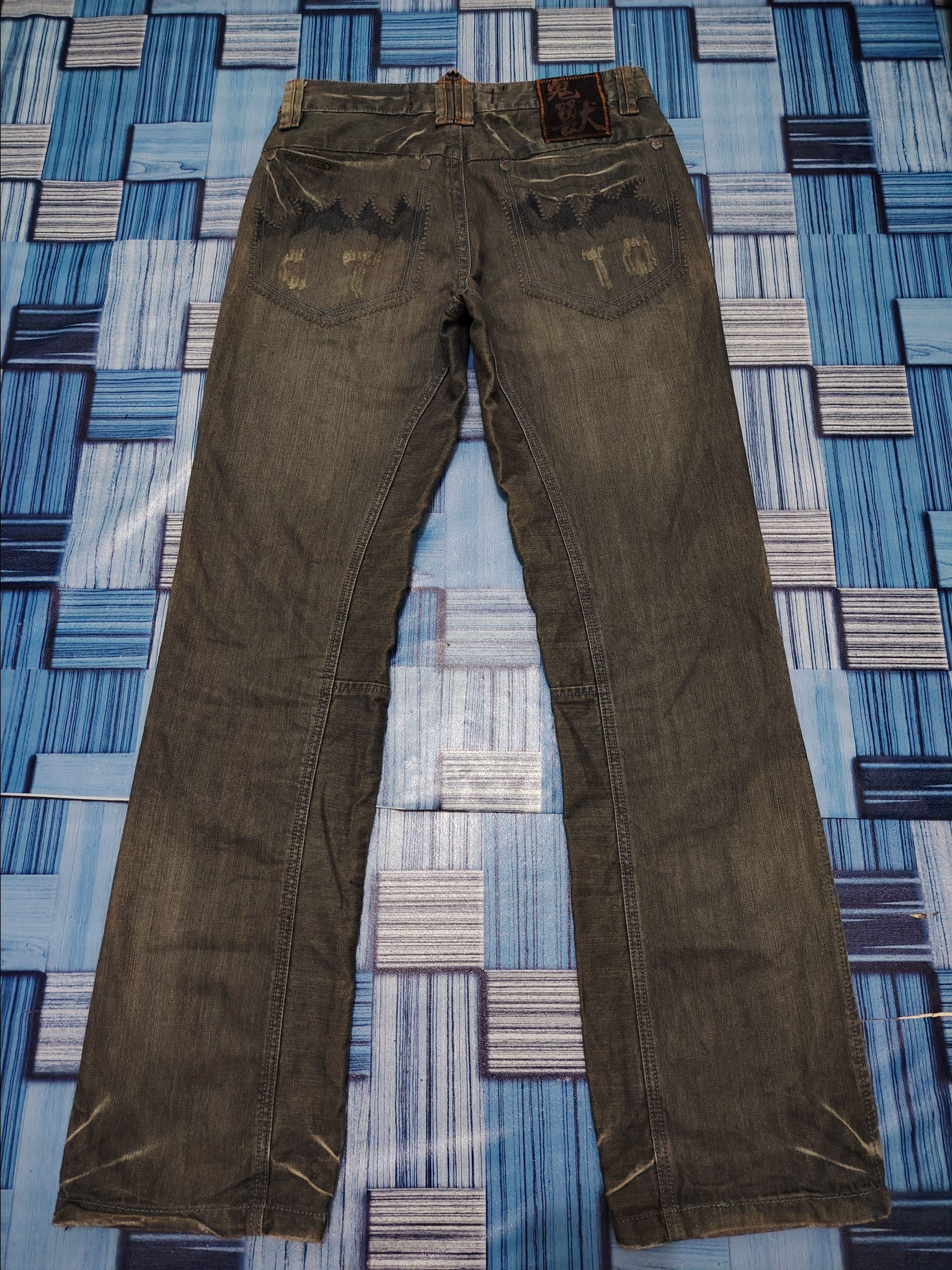 Seditionaries INSANE JAPANESE Gui Shou Jeans Distressed Jeans Size US 30 / EU 46 - 15 Thumbnail