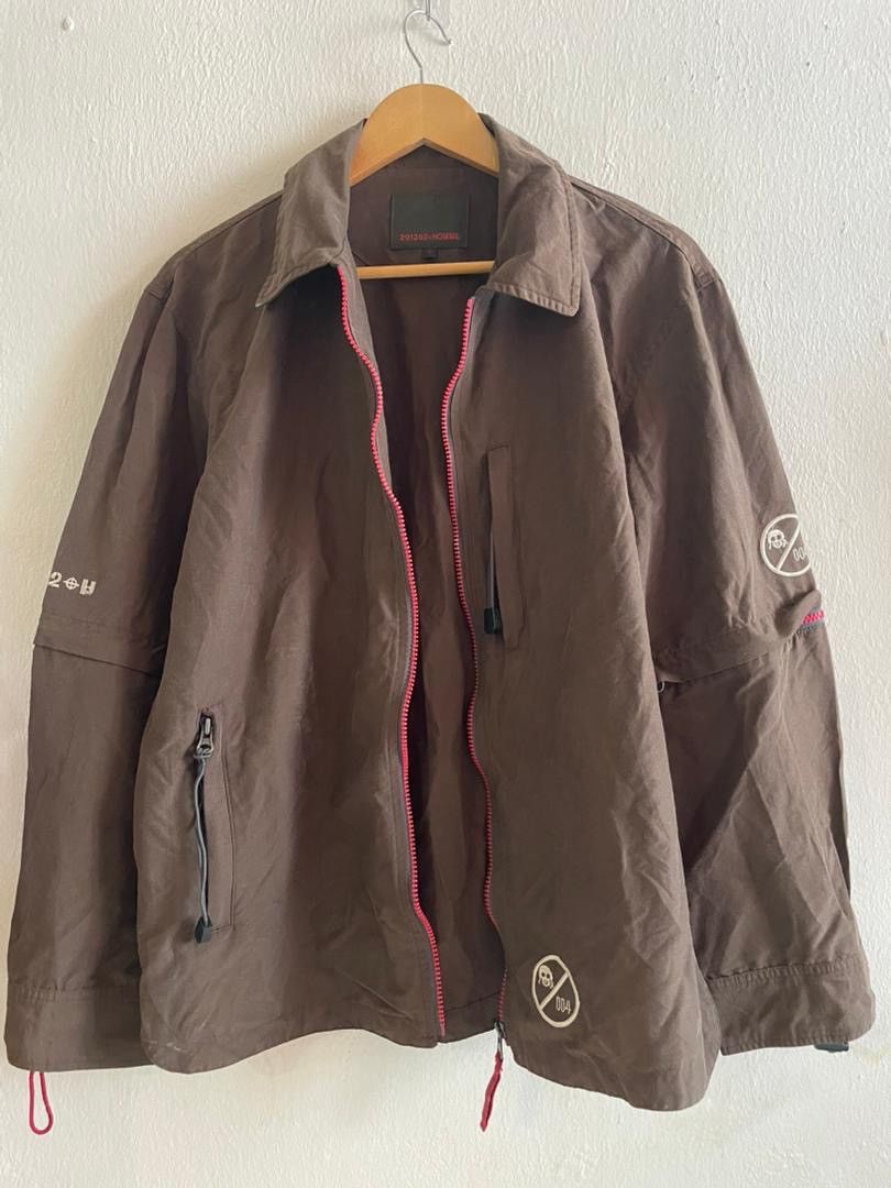 291295=Homme 291295 Homme Adjustable Zip Sleeve Jacket – Gorpcore Size US M / EU 48-50 / 2 - 2 Thumbnail