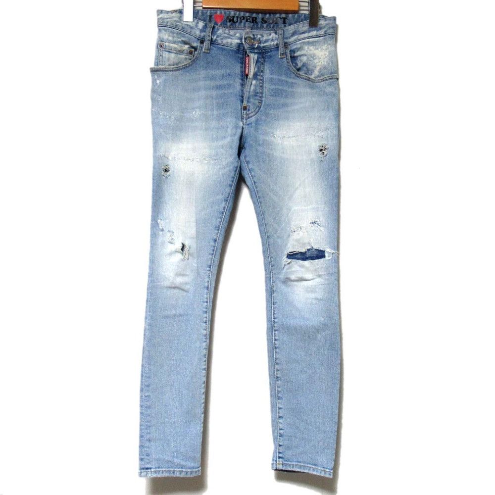 Dsquared2 Dsquared2 DSQUARED2 Super Twinky Jean Denim Pants Textile Jeans DUTY FREE for USA Size ONE SIZE - 1 Thumbnail