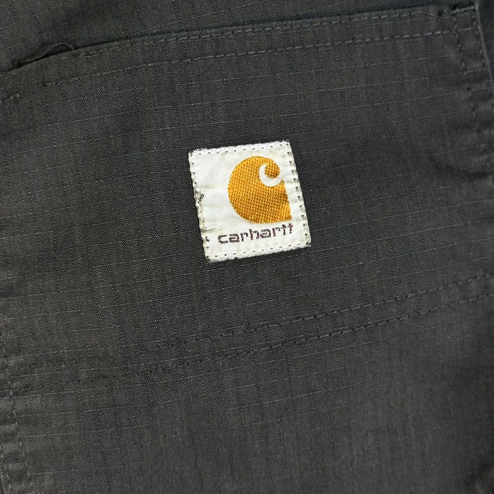 Carhartt Carhartt Pants Mens 38x29 Gray Ripstop Relaxed Fit Work Utility Zip Pocket Size US 38 / EU 54 - 7 Thumbnail