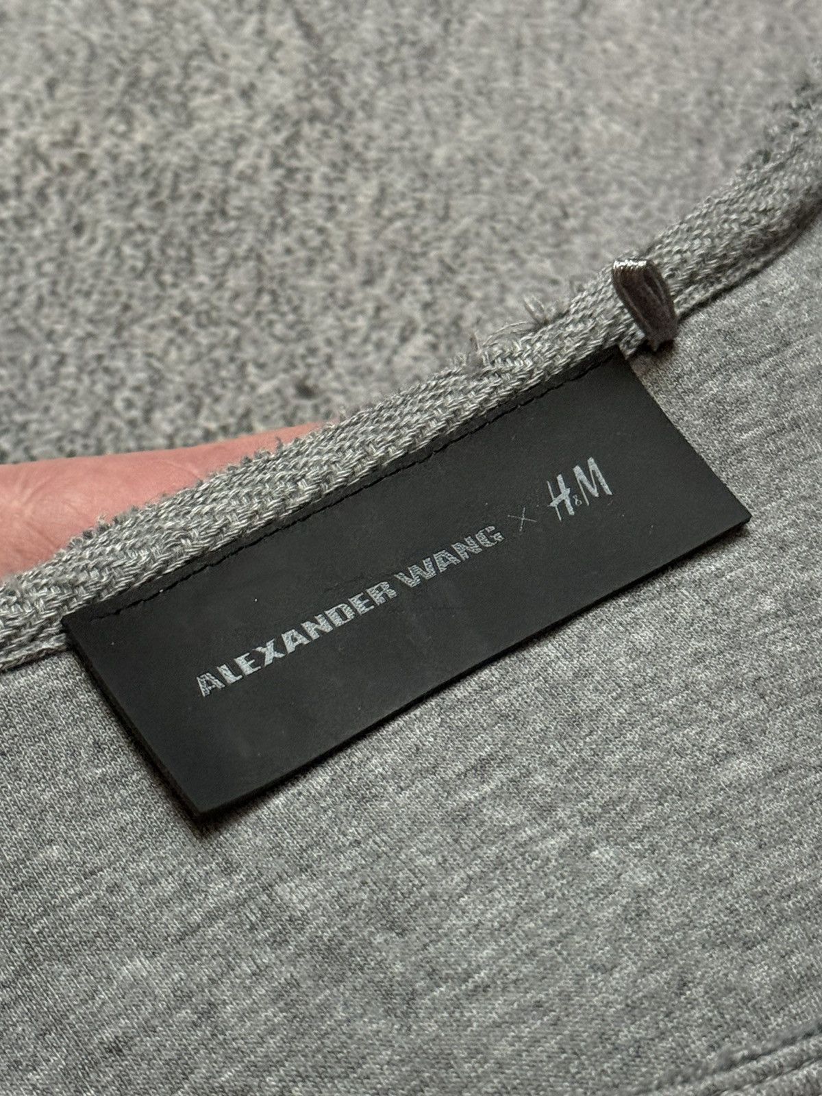 Alexander Wang × H&M Alexander wang x H&M S Wmns crop scuba sweatshirt jumper 00s Size S / US 4 / IT 40 - 12 Thumbnail