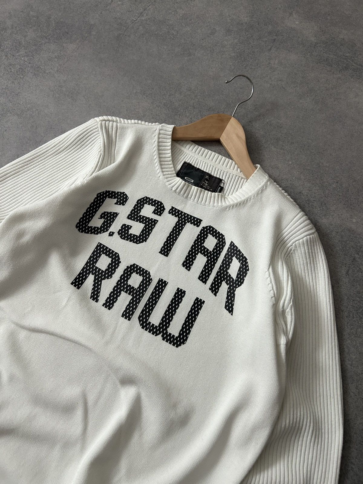 G-Star G-Star Raw Big logo sweatshirt mens y2k mens Size US L / EU 52-54 / 3 - 2 Thumbnail