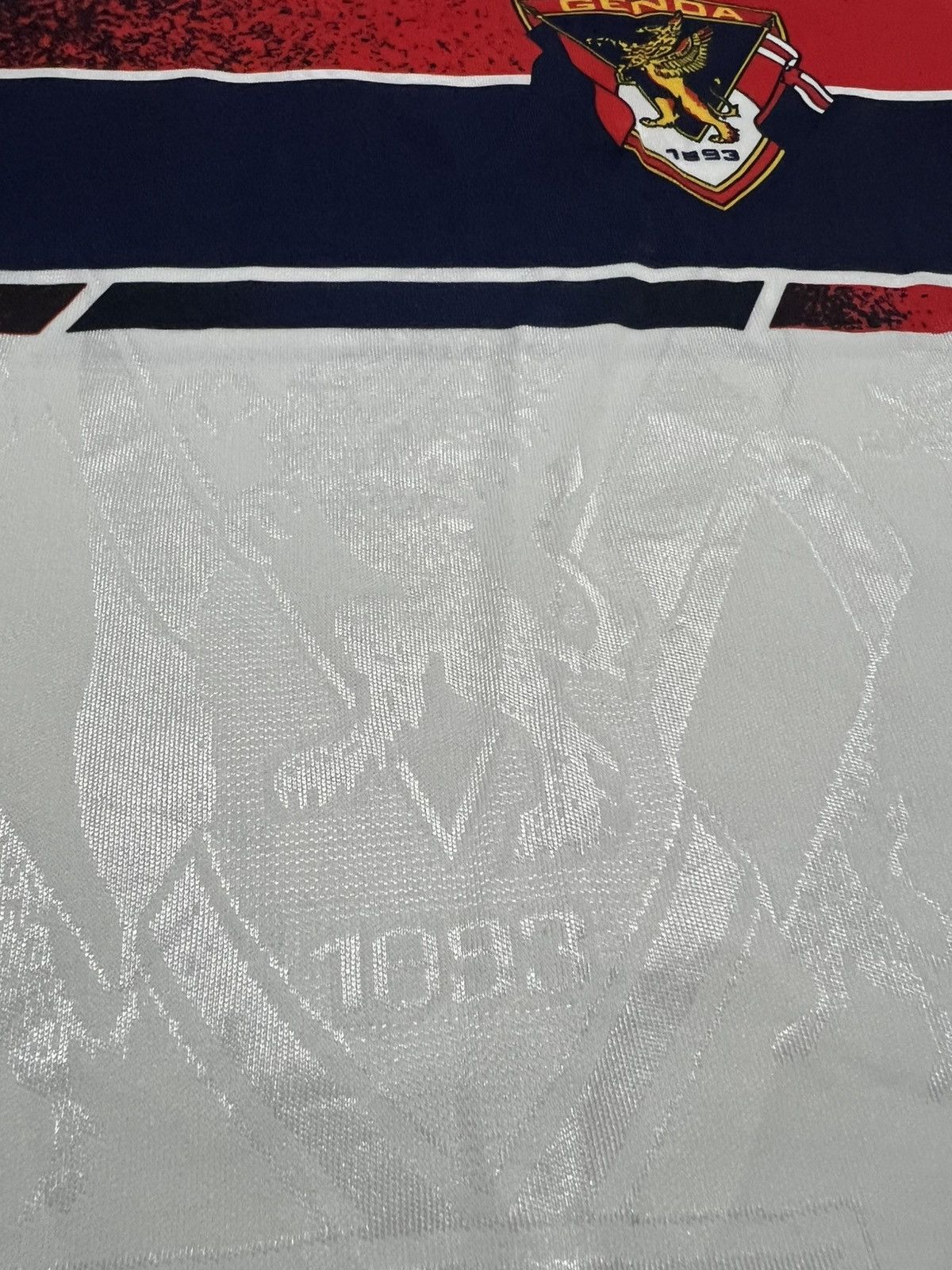 Errea Genoa 1994 Errea Away Jersey #KazuyoshiMiura 7 Size US L / EU 52-54 / 3 - 4 Thumbnail