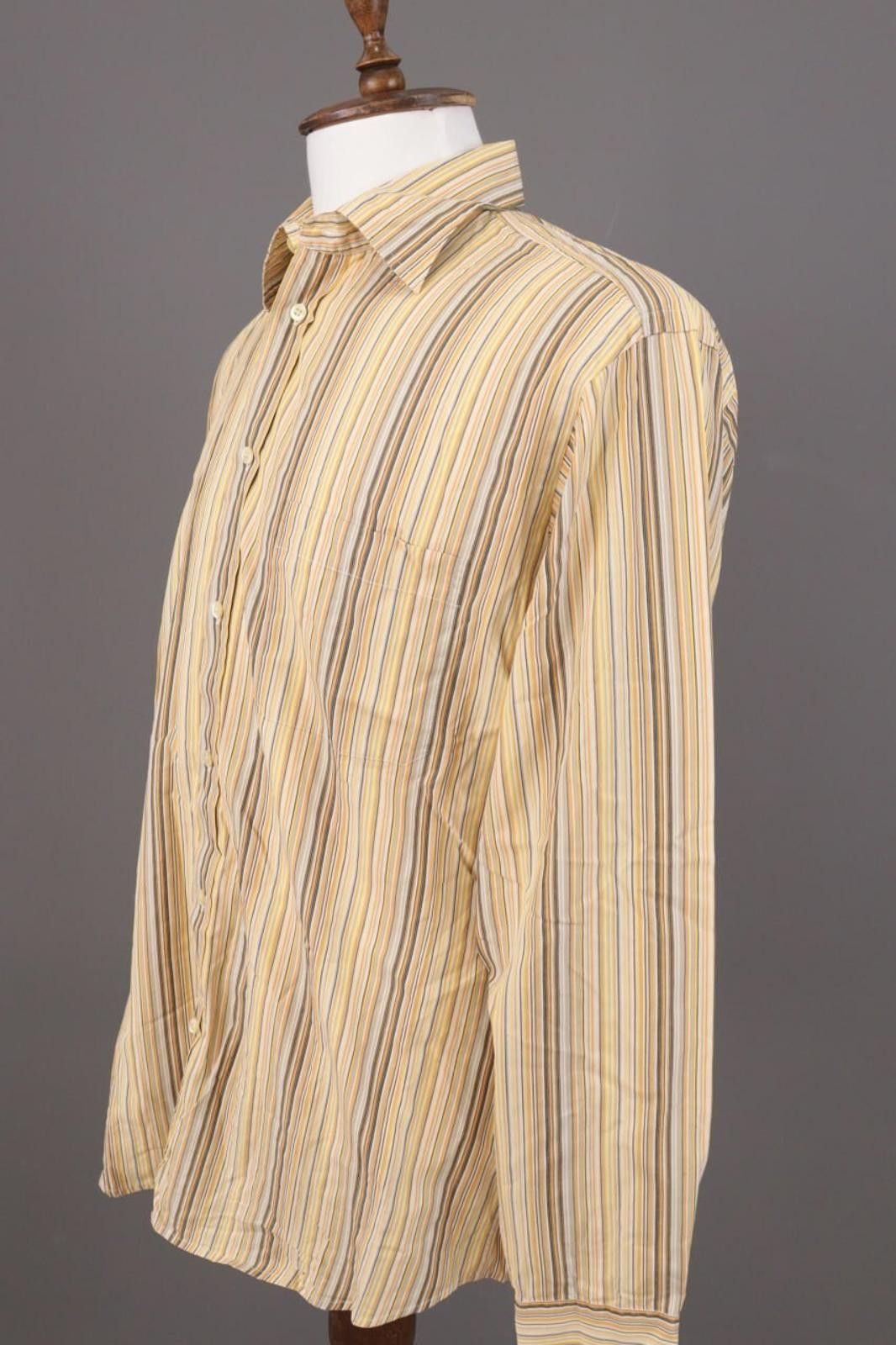 Ermenegildo Zegna Zegna Sport Multicolor Striped Button Down Shirt Size XL Size US XL / EU 56 / 4 - 6 Thumbnail