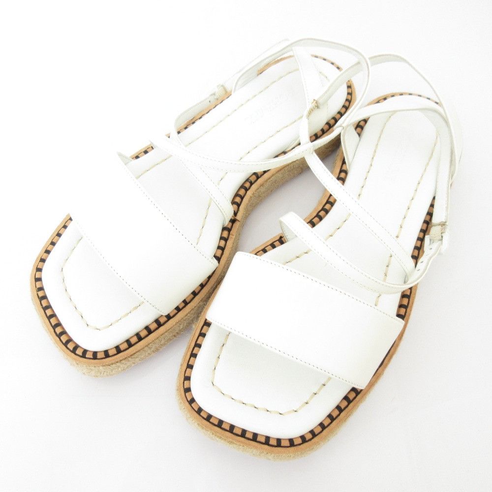 Max Mara MaxMara SPORTMAX Espadrille Sandals Leather Shoes DUTY FREE for USA Size ONE SIZE - 1 Thumbnail