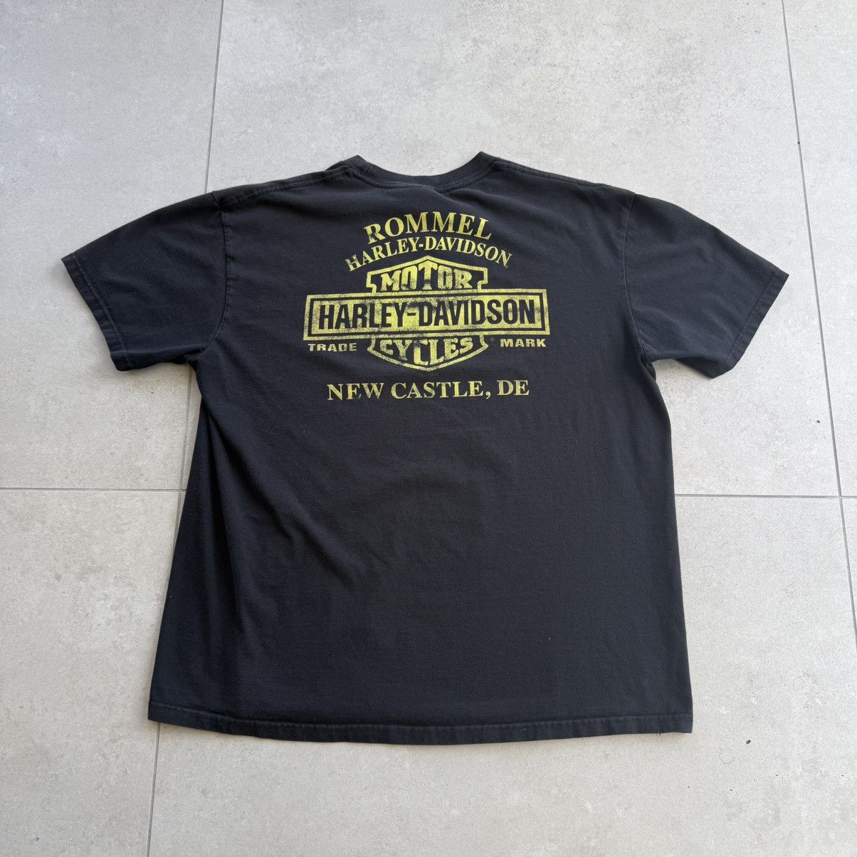 Harley Davidson Harley Davidson New Castle Delaware Shirt Size US XL / EU 56 / 4 - 3 Thumbnail