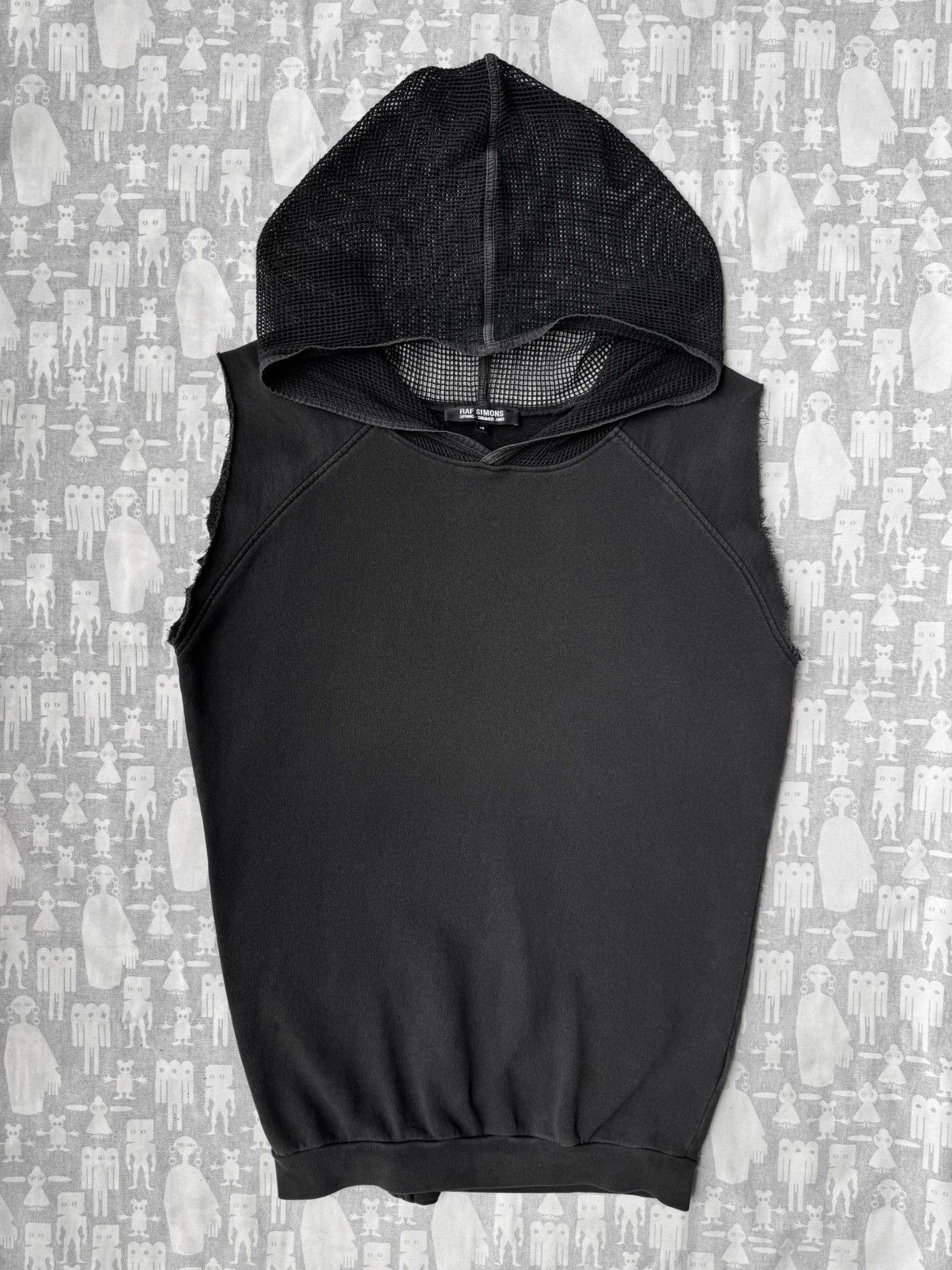 Raf Simons Raf Simons Sleeveless Isolated Heroes Hoodie - SS16