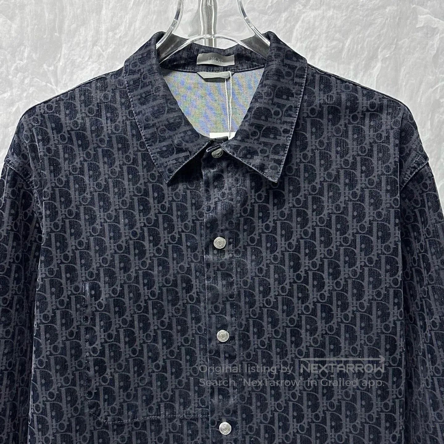 Dior dior patterned plush shirt jacket size 52. Size US L / EU 52-54 / 3 - 2 Thumbnail