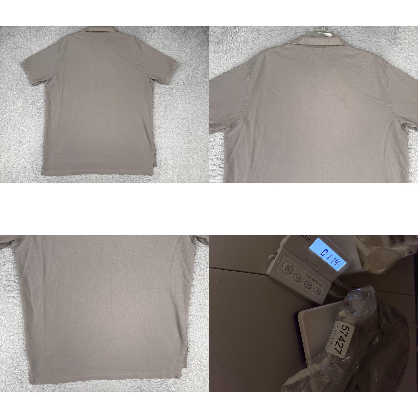 Polo Ralph Lauren Polo Ralph Lauren Polo Shirt Mens XL Brown 100% Cotton Short Sleeve Logo Casual Vintage? Size US XL / EU 56 / 4 - 9 Thumbnail