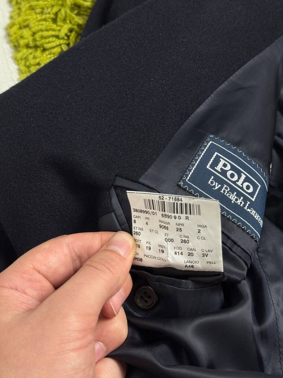 Polo Ralph Lauren Polo Ralph Lauren Blazer Cashmere Luxury Men’s Navy Size 44R - 9 Thumbnail