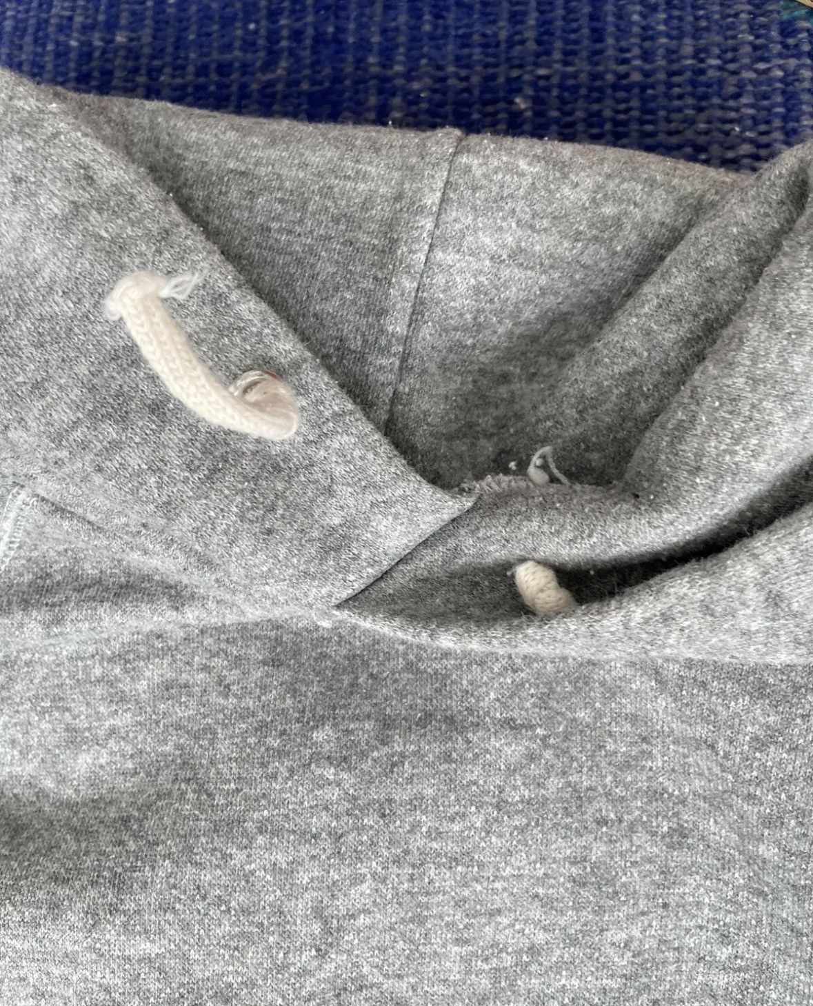 Other Vintage 1980s Tri-blend Hoodie Gray M/L Size US M / EU 48-50 / 2 - 3 Thumbnail
