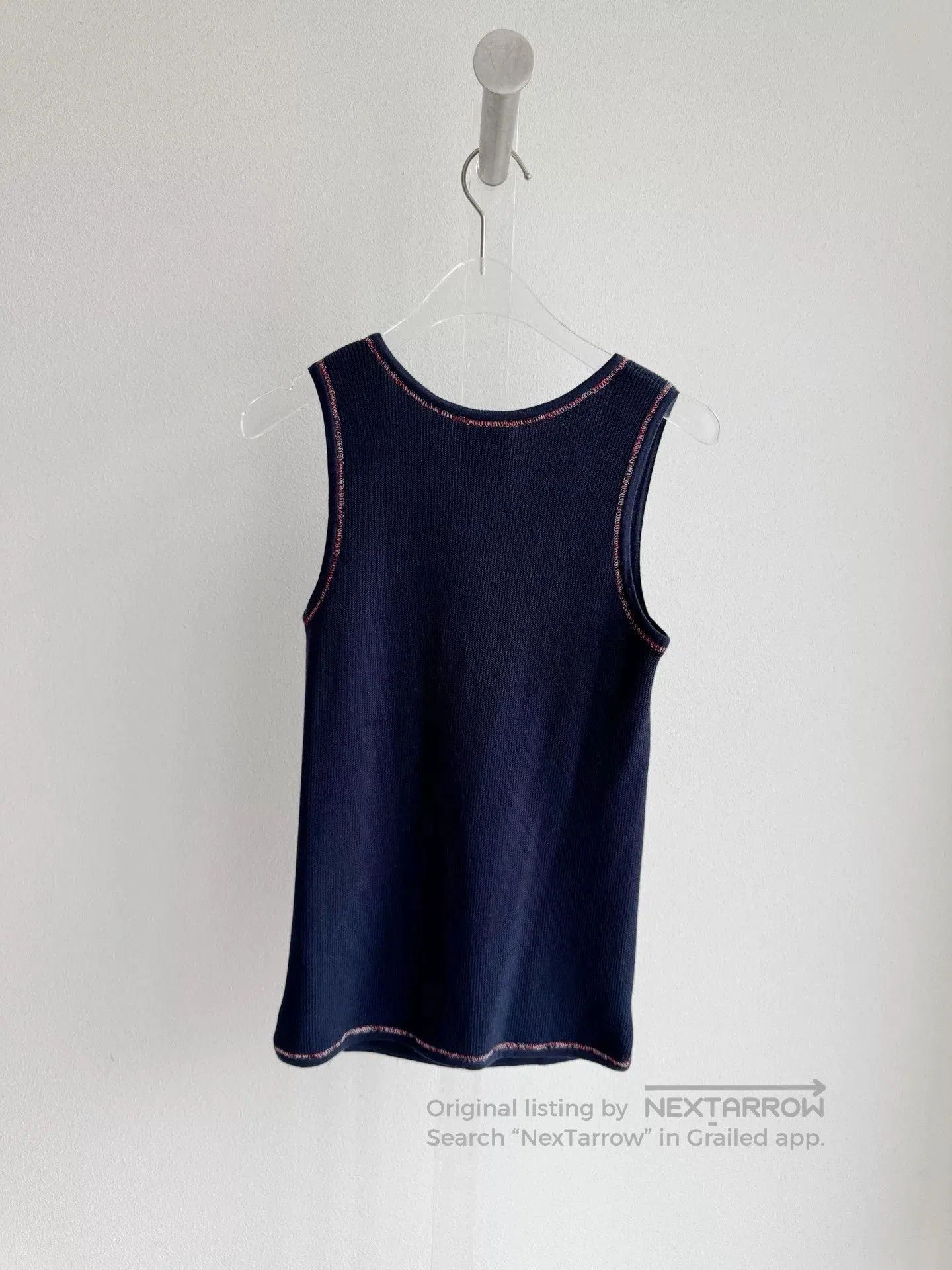 Chanel Chanel Classic Logo Knit Vest. Size XS / US 0-2 / IT 36-38 - 2 Thumbnail