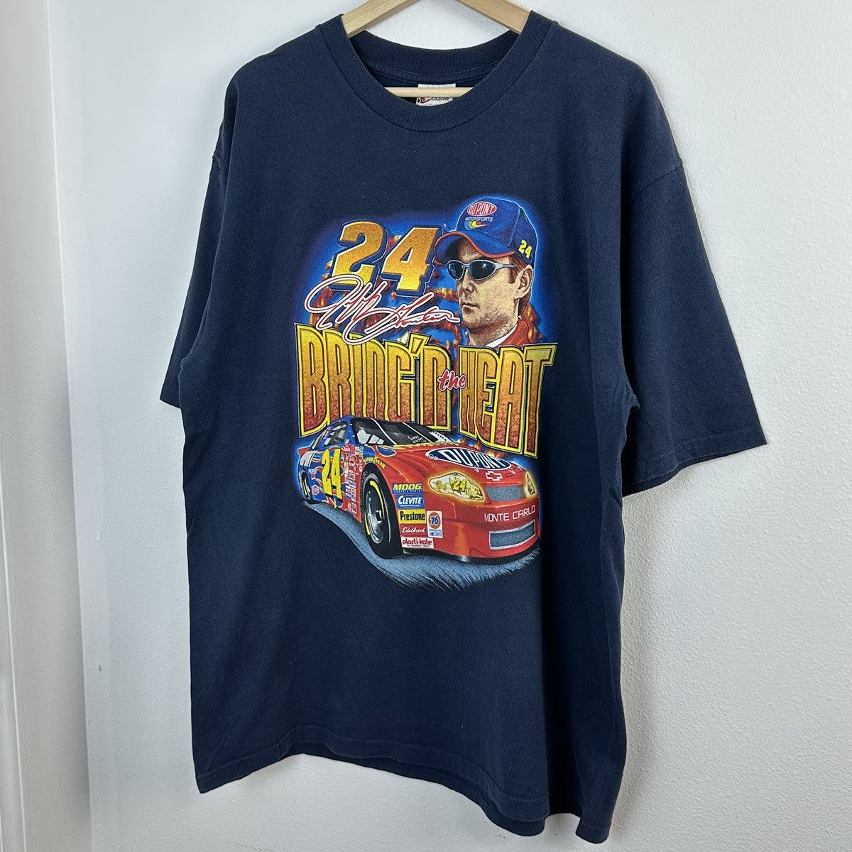 NASCAR × Vintage Vintage Jeff Gordon Nascar T Shirt XL Bring N’ Heat Size US XL / EU 56 / 4 - 4 Thumbnail