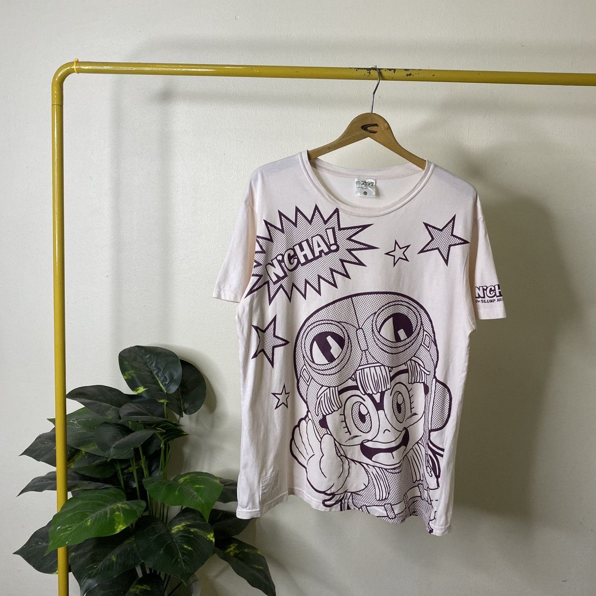 Vintage Y2K Anime Dr Slump Arale Chan Manga Series Overprint Tshirt Size US L / EU 52-54 / 3 - 1 Thumbnail