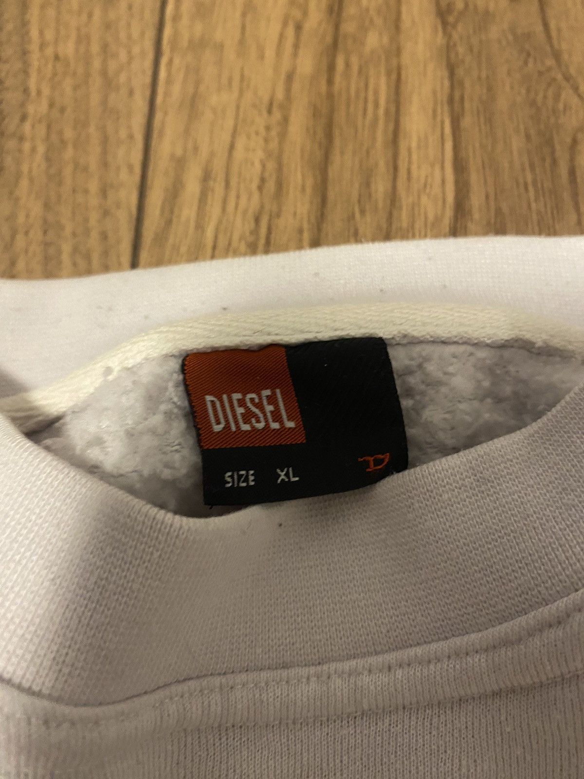 Diesel × Vintage Diesel Big Logo Vintage Hoodie Size US XL / EU 56 / 4 - 6 Thumbnail