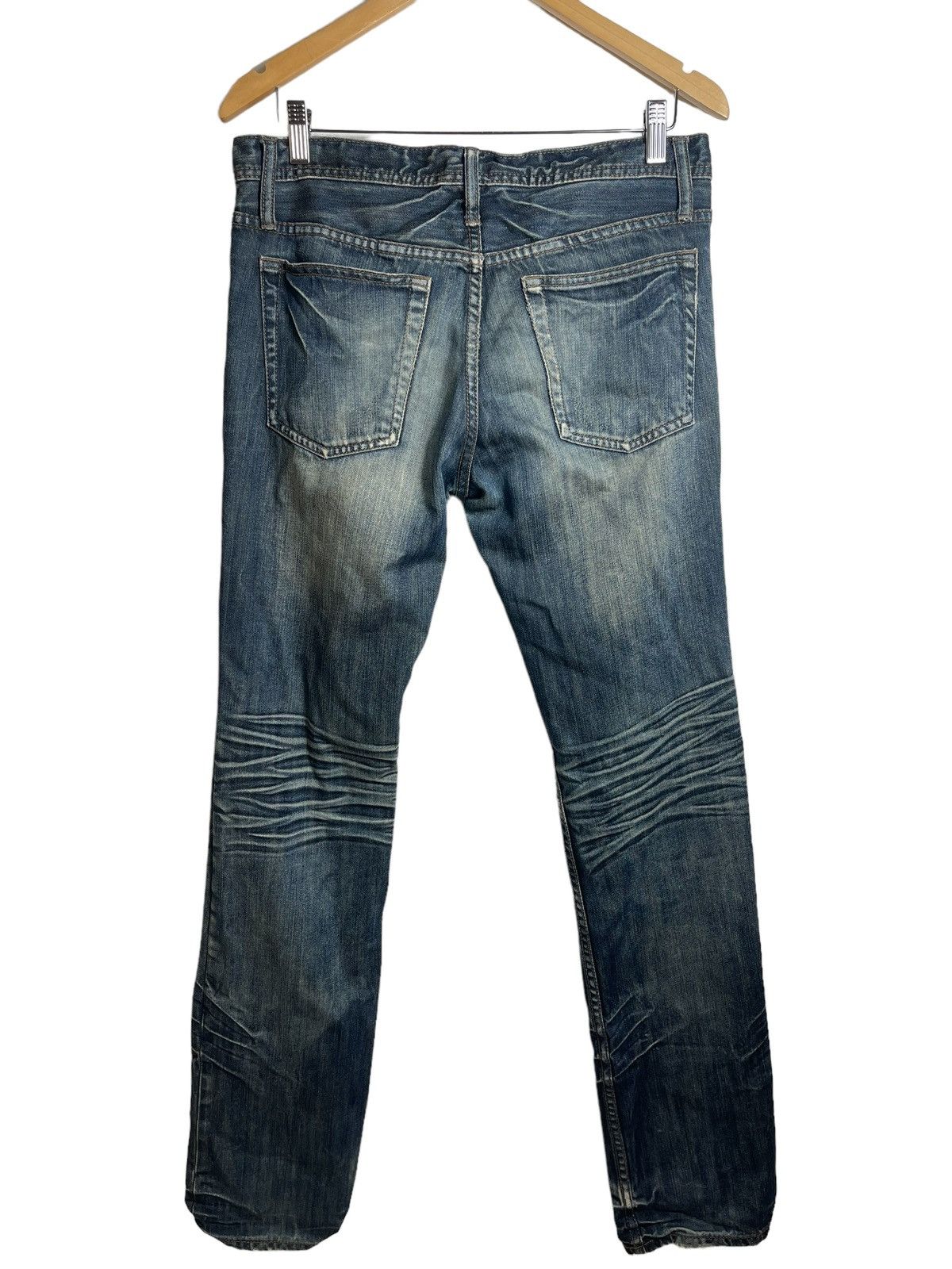 If Six Was Nine × Japanese Brand Japanese Brand Edge Report disstressed denime Size US 34 / EU 50 - 2 Thumbnail