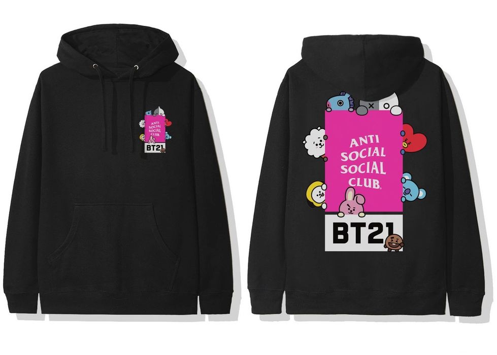 Bt21 x deals assc hoodie