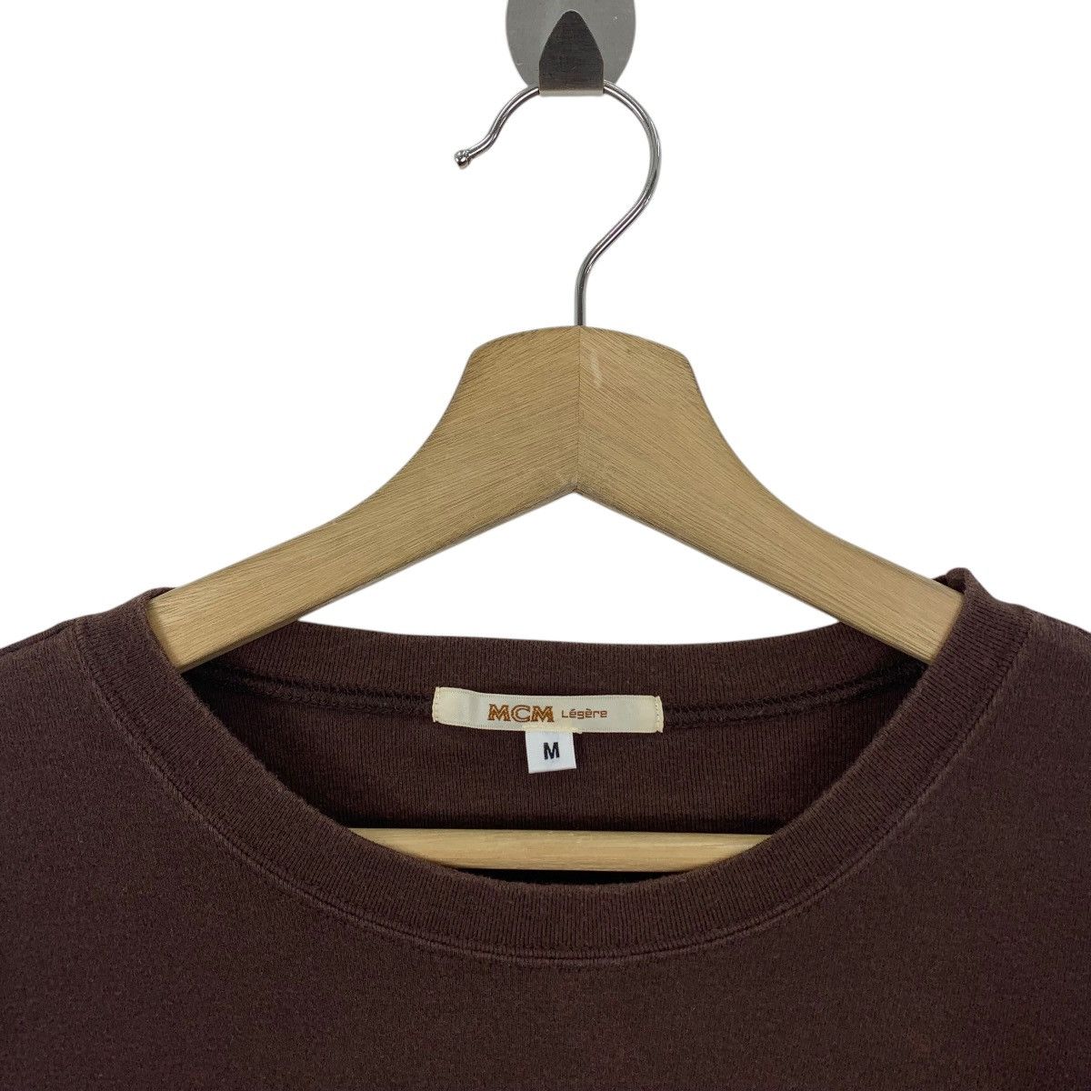 Designer × MCM × Vintage Vintage MCM LEGERE centre print logo designer tee Size M / US 6-8 / IT 42-44 - 5 Thumbnail