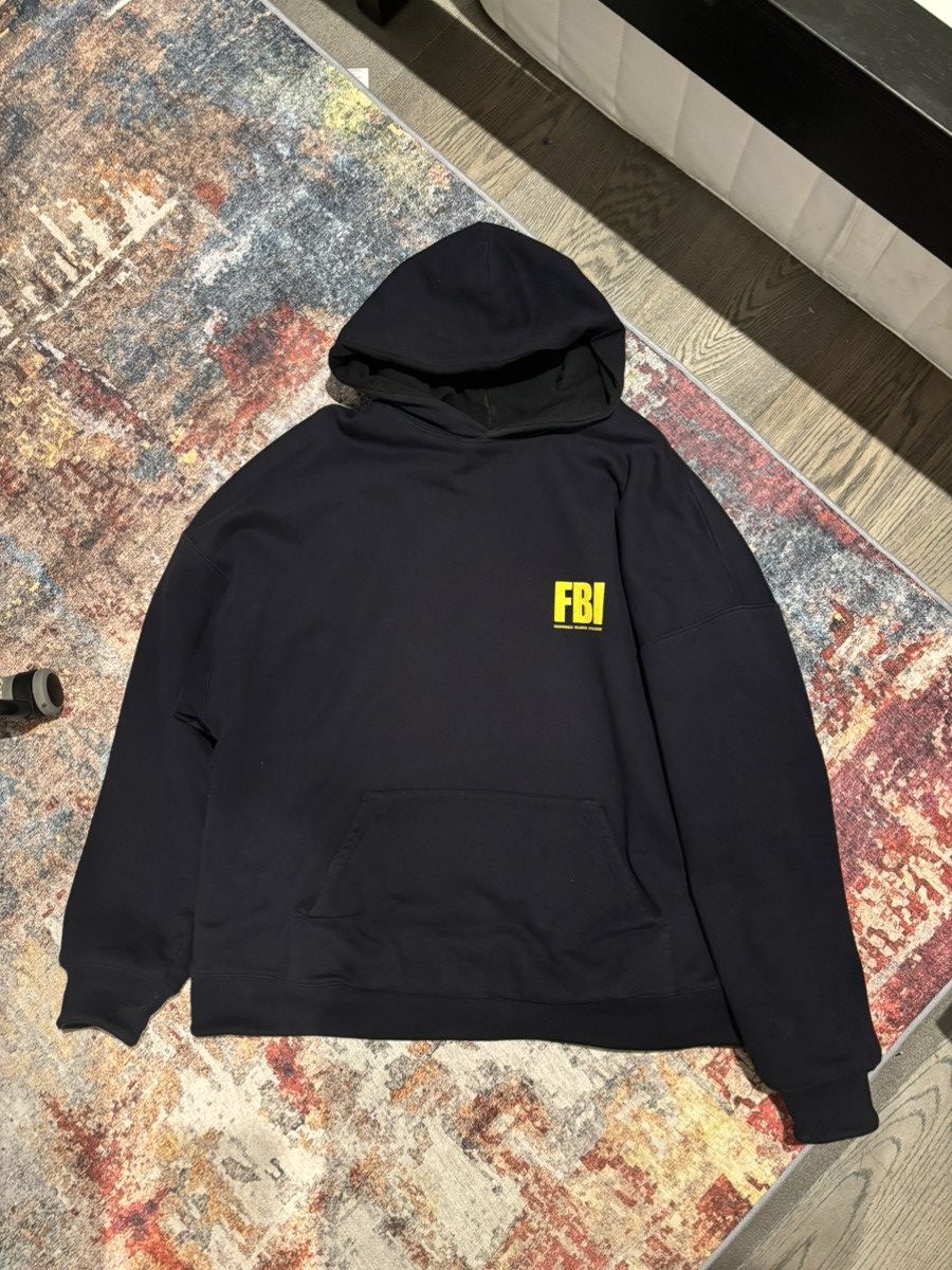 バレンシアガ balenciaga FBI tiger hoodie パーカー Balenciaga Fbi Year Of Tiger Black Cotton Hoodie | italist