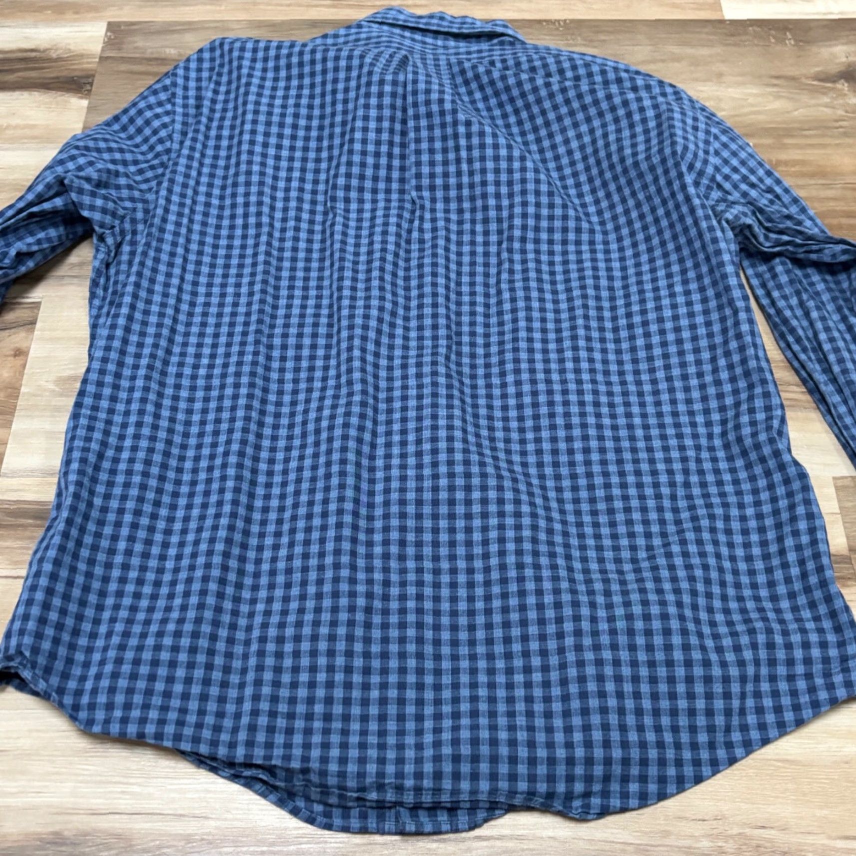 Brooks Brothers Brooks Brothers Shirt Mens Large Button Down Regent Cotton Gingham Plaid Poplin Button-Up Non-Iron Size US L / EU 52-54 / 3 - 7 Thumbnail