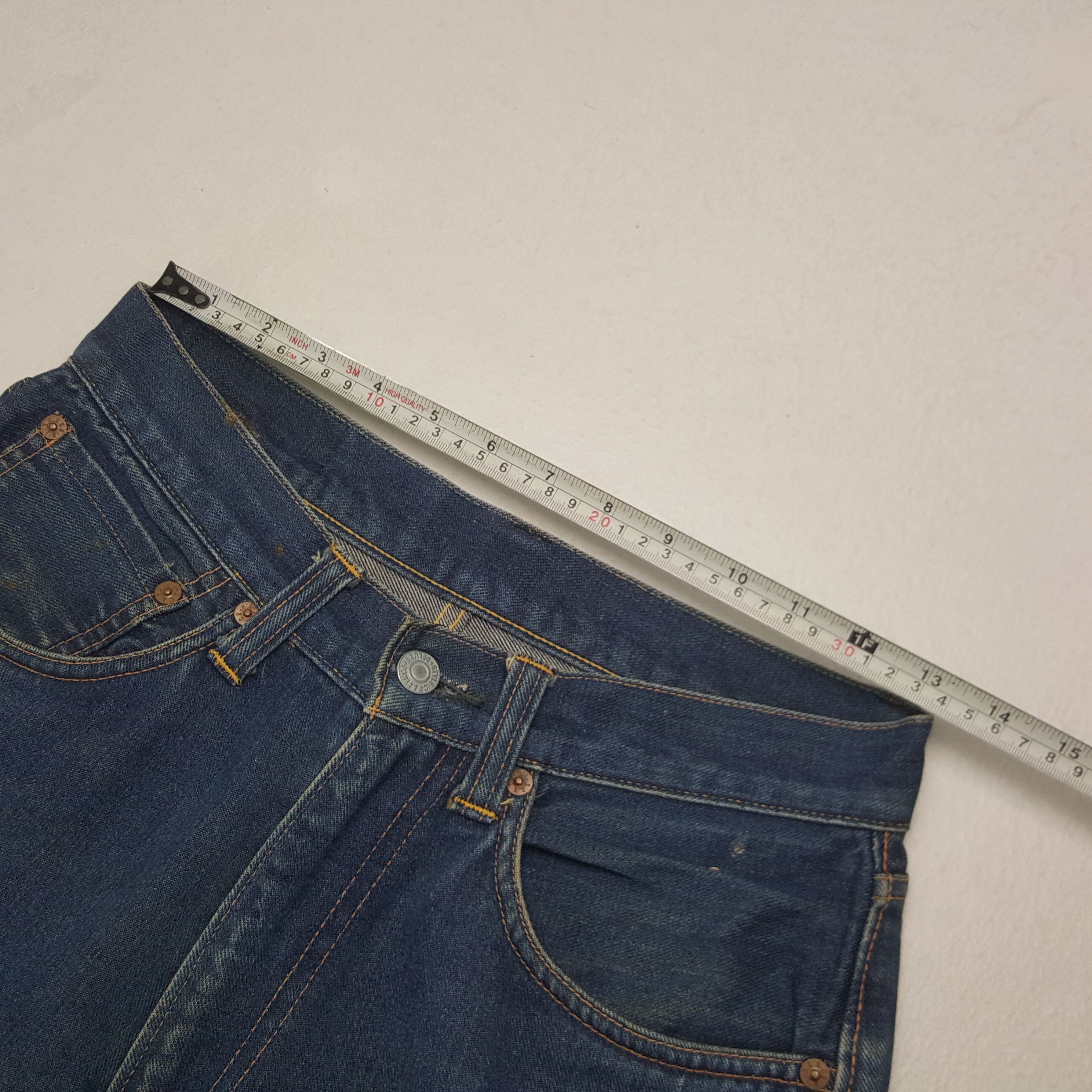 Japanese Brand × Vintage Vintage Evis Japanese Brand Daicock Custom Denim Jeans Size US 26 / EU 42 - 9 Thumbnail
