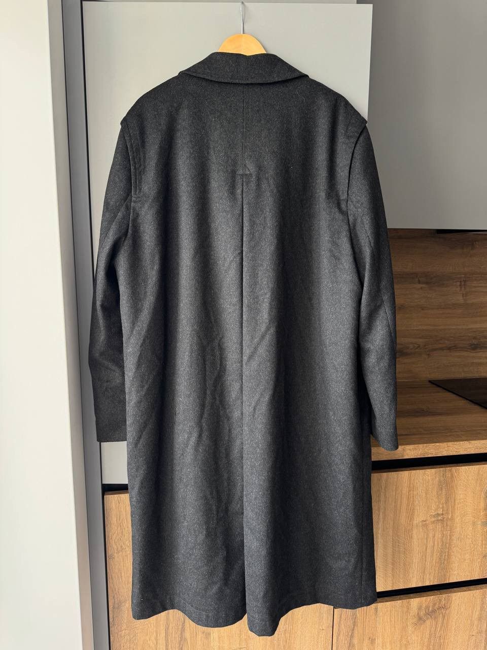 Schneiders Schneiders Salzburg Manufactum Black/Gray Wool Long Overcoat Size US L / EU 52-54 / 3 - 2 Thumbnail