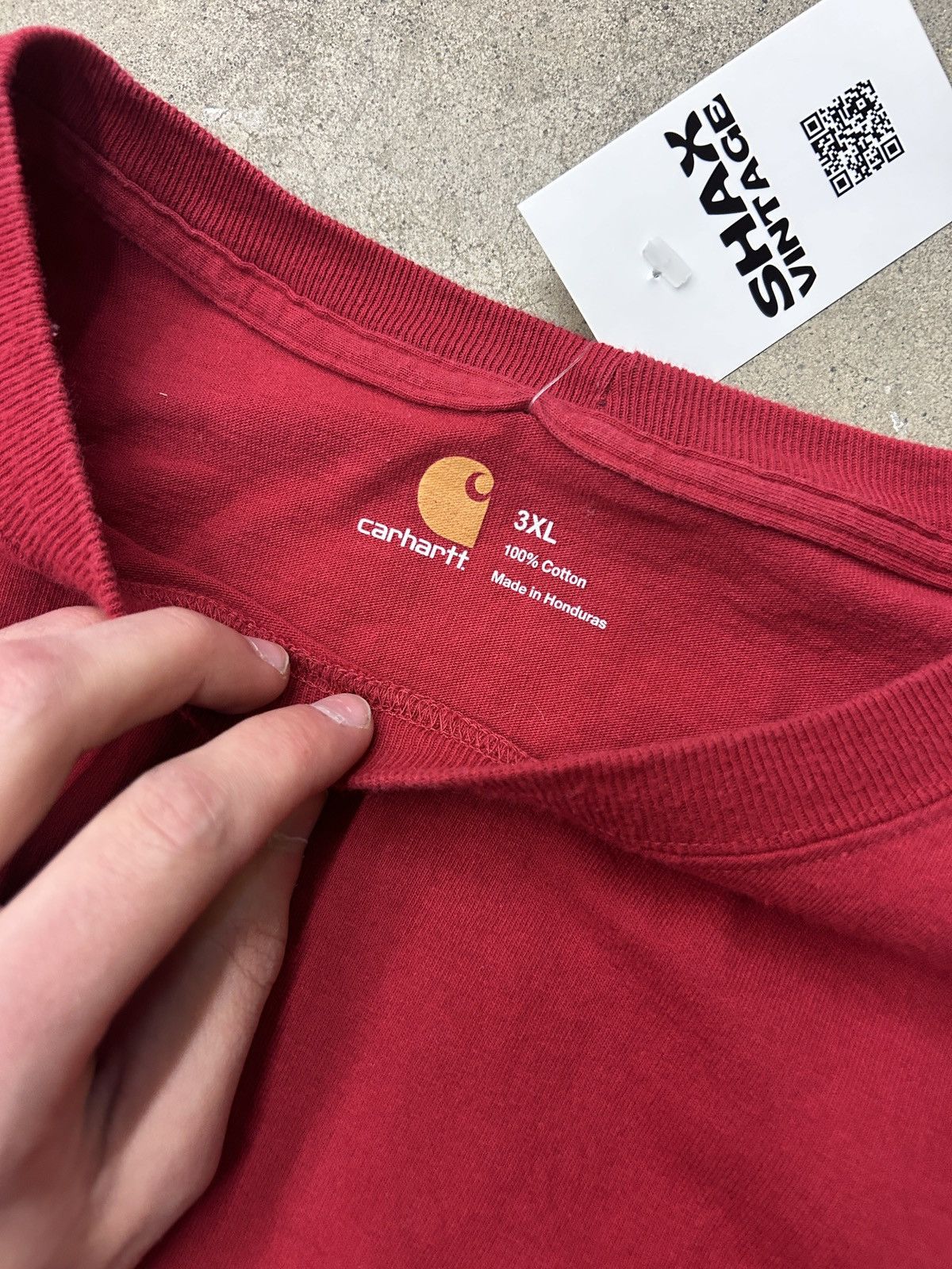 Carhartt Carhartt Pocket Tee Red 3XL Size US XXL / EU 58 / 5 - 3 Thumbnail