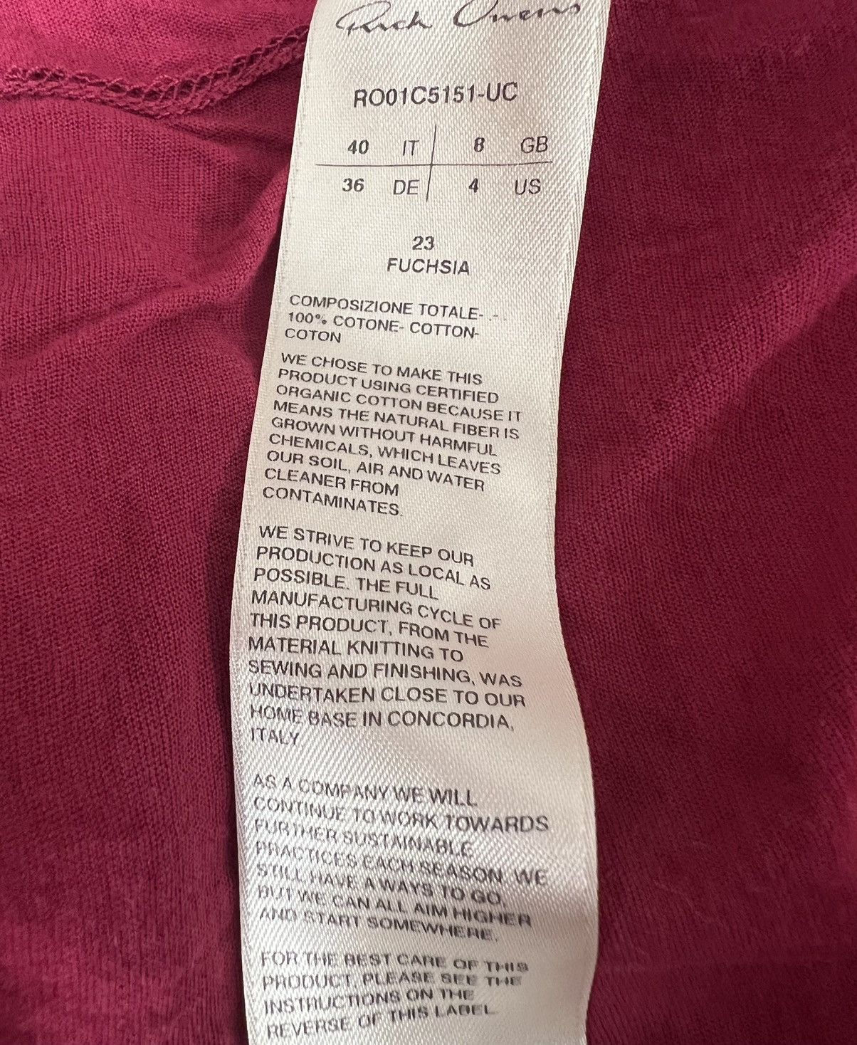 Rick Owens Rick Owens EDFU Loose Tank Top Size S / US 4 / IT 40 - 4 Thumbnail