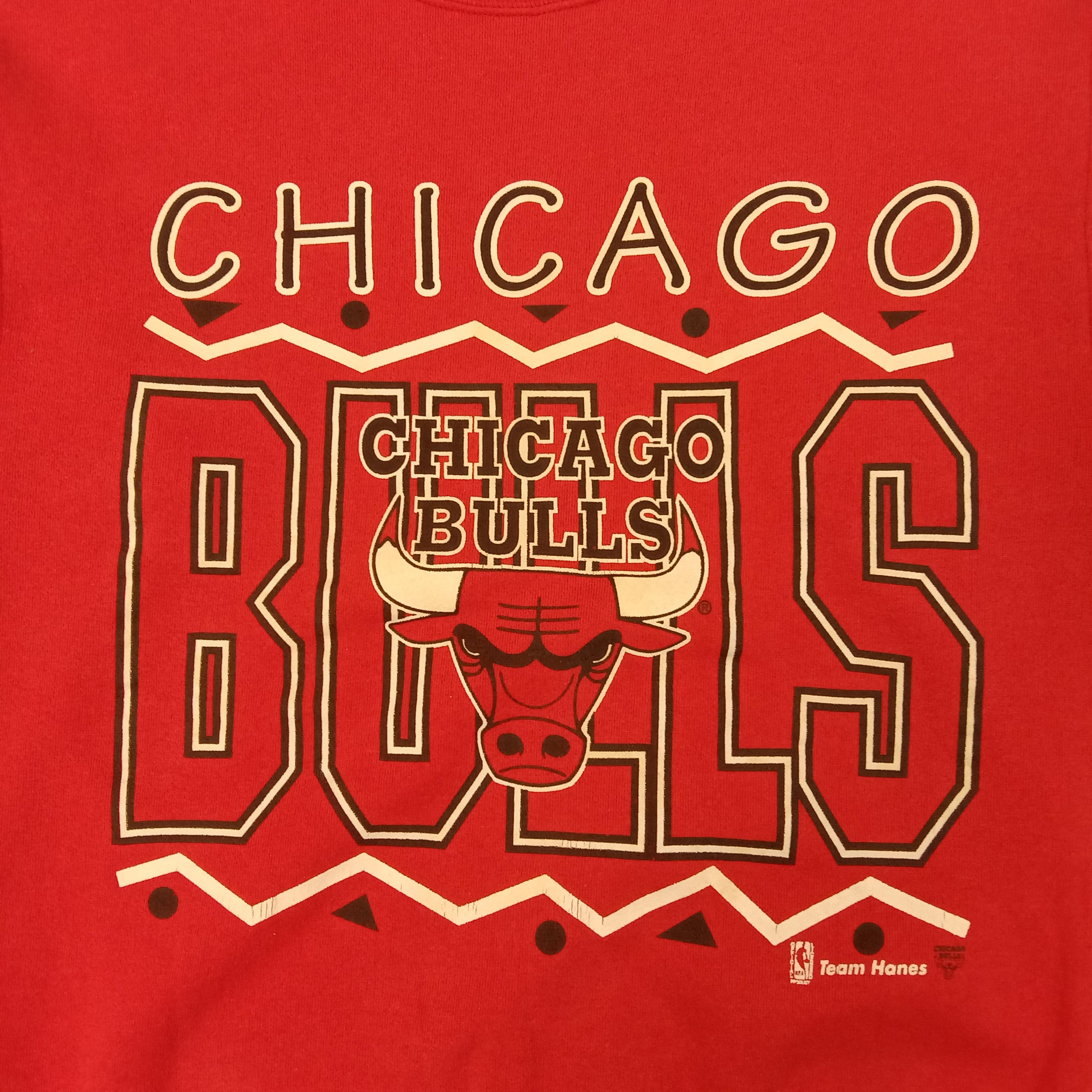 Hanes NBA Chicago Bulls Basket Ball Team Sweatshirt C260N17 Size US M / EU 48-50 / 2 - 2 Thumbnail