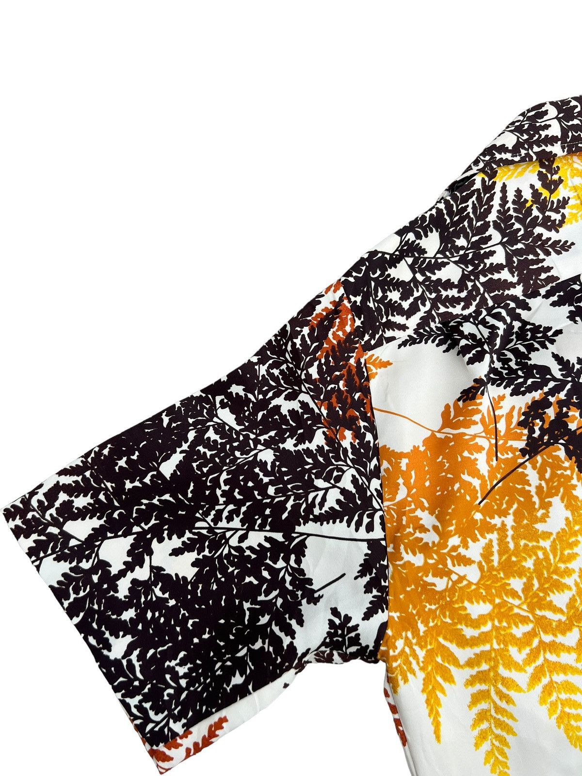 Vintage VTG 70s PAMORE Multi Colour Leaves Polyester Hawaiian Shirt Size US S / EU 44-46 / 1 - 15 Thumbnail