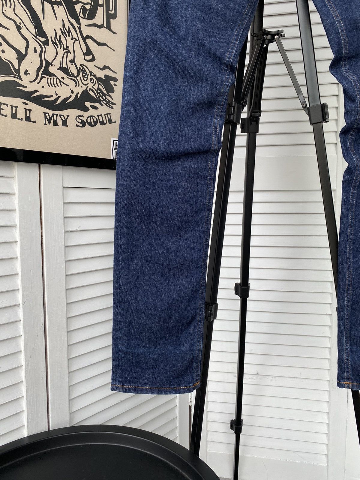 Acne Studios Acne Studios Flex Raw Reform Stretch Slim Denim Pants Size 28" / US 6 / IT 42 - 3 Thumbnail