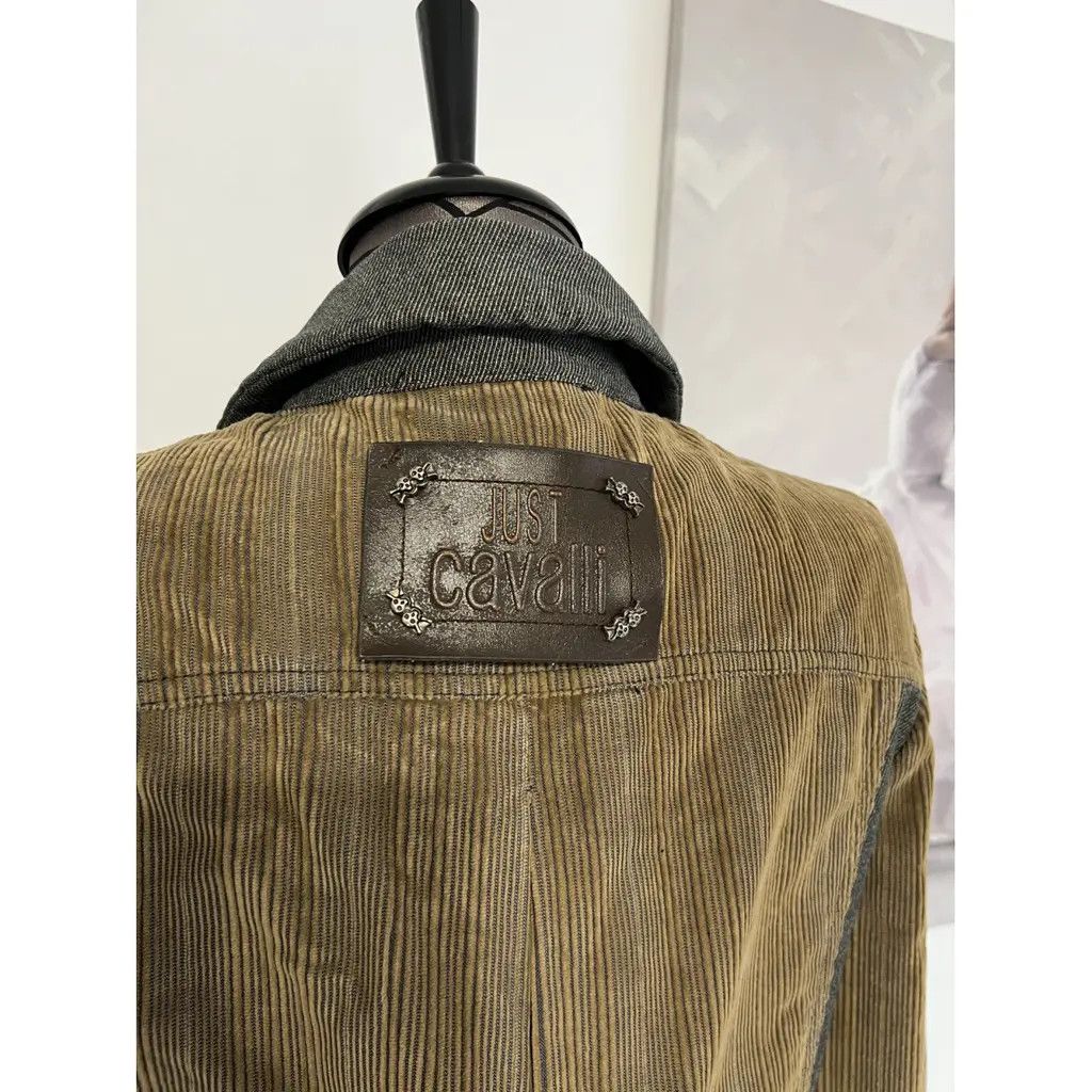 Just Cavalli Just Cavalli denim jacket camel Size L / US 10 / IT 46 - 4 Thumbnail