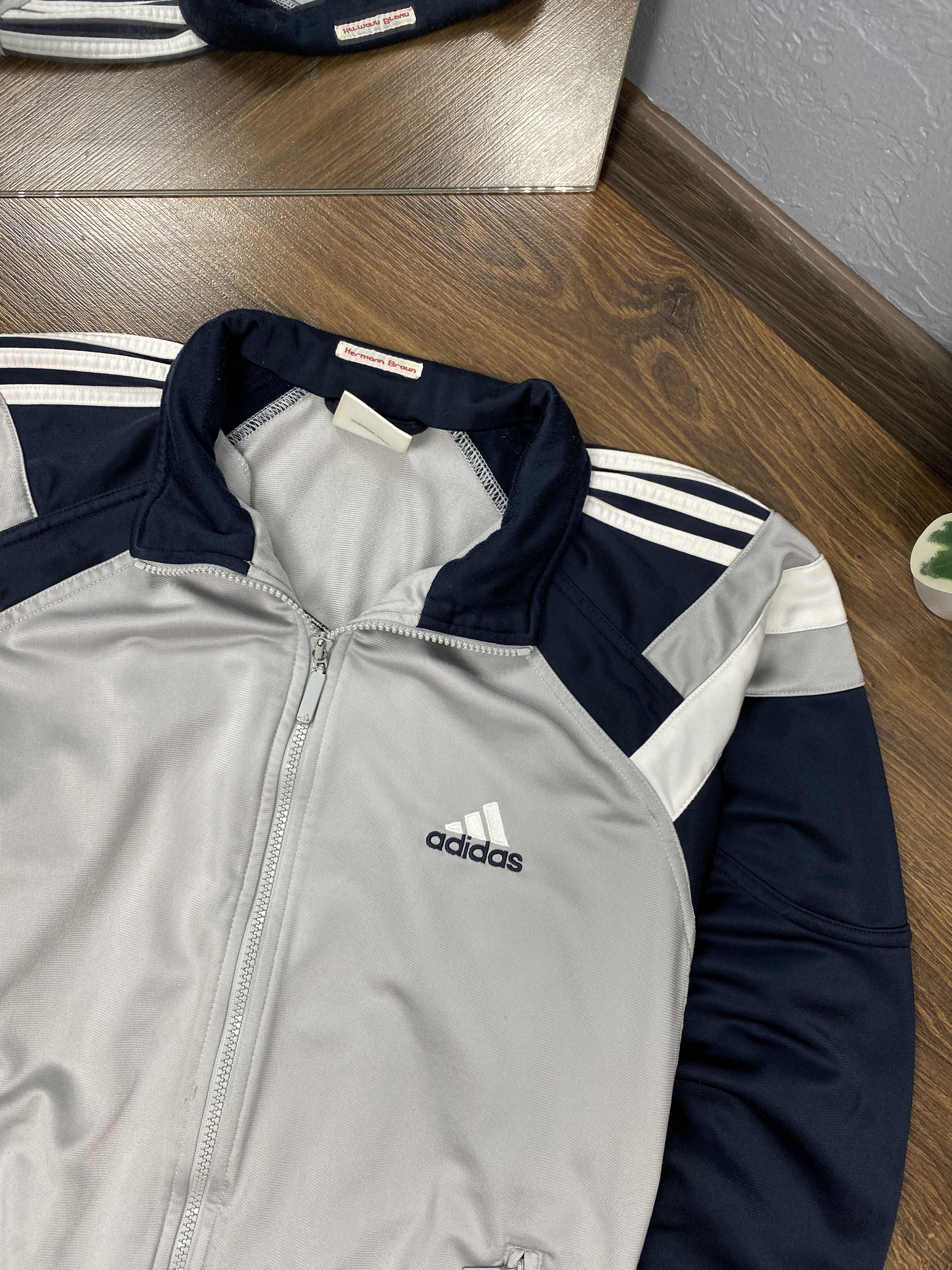 Adidas Adidas vintage track top jacket y2k Size US L / EU 52-54 / 3 - 2 Thumbnail