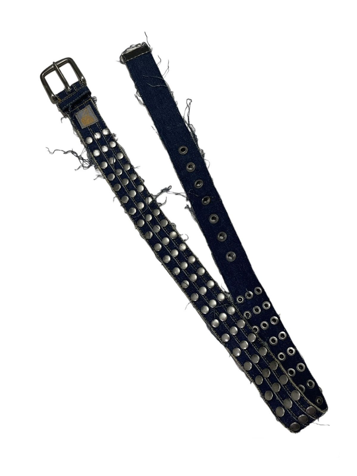 Hysteric Glamour Bad Boy Denime Studded Belt Size ONE SIZE - 2 Thumbnail