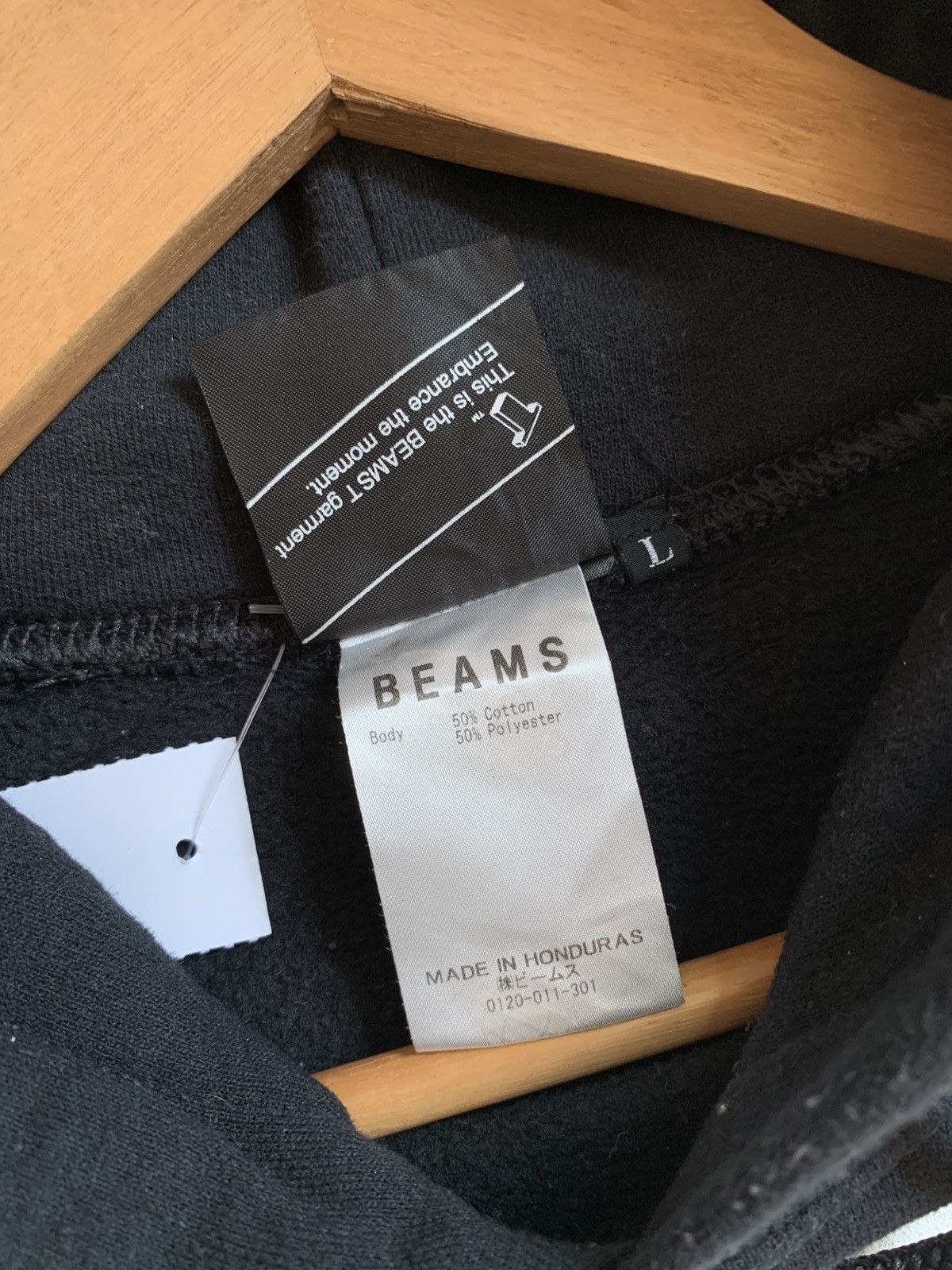 Black Flag Vintage Black Flag X Beams Hoodie Size US L / EU 52-54 / 3 - 5 Thumbnail