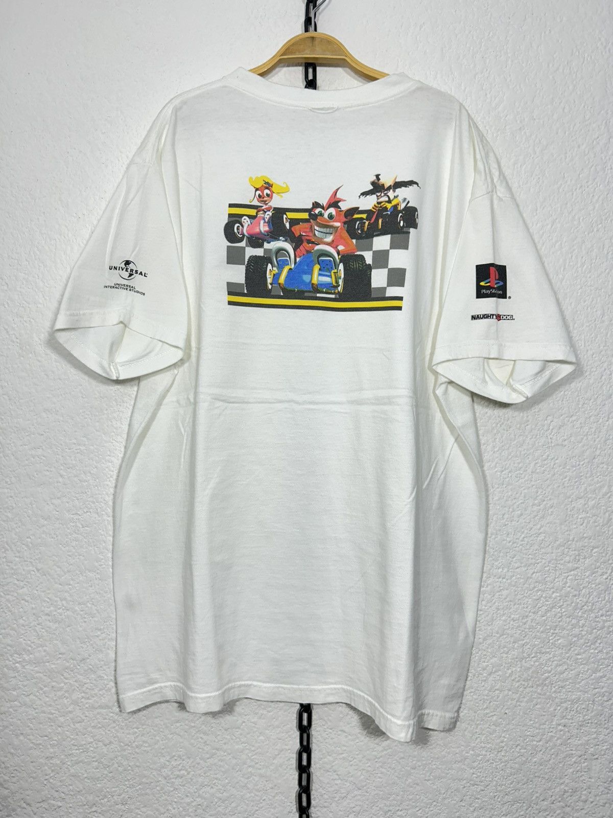 Playstation × Vintage 1999 Crash Bandicoot Team Racing Size US XL / EU 56 / 4 - 1 Thumbnail
