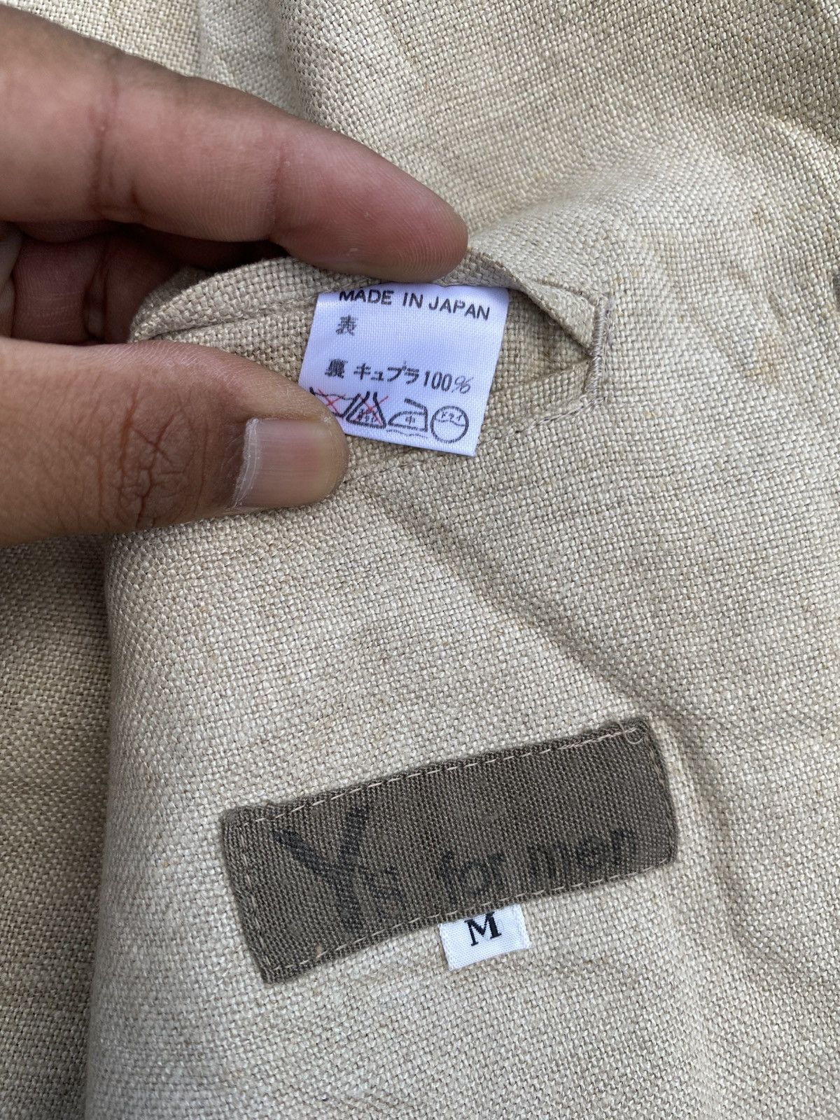 Yohji Yamamoto Rare Y's for men Linen Jacket/Blazer Size US M / EU 48-50 / 2 - 13 Thumbnail