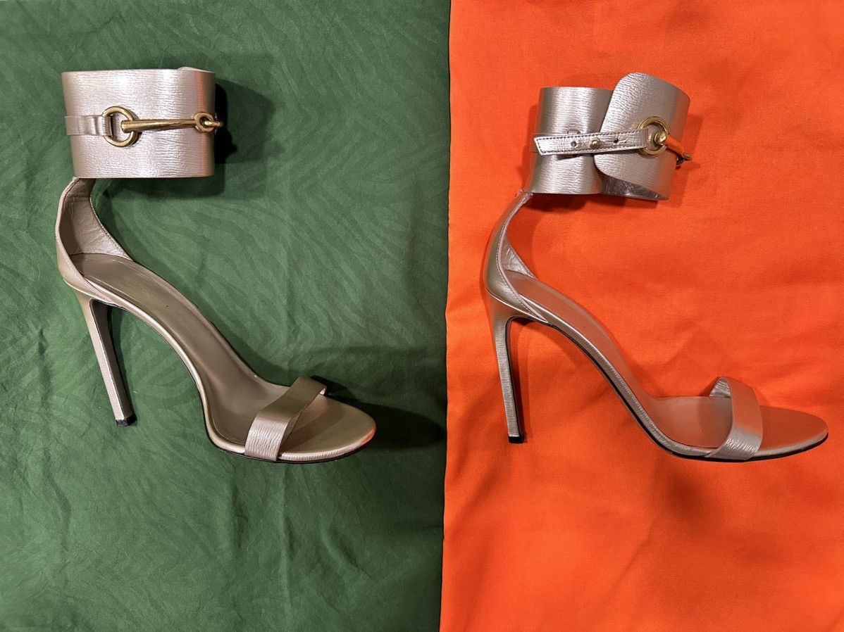 Gucci Gucci Women’s Metallic Gold Sandals Size 8.5 US Euro 38.5 Size US 8.5 / IT 38.5 - 1 Thumbnail