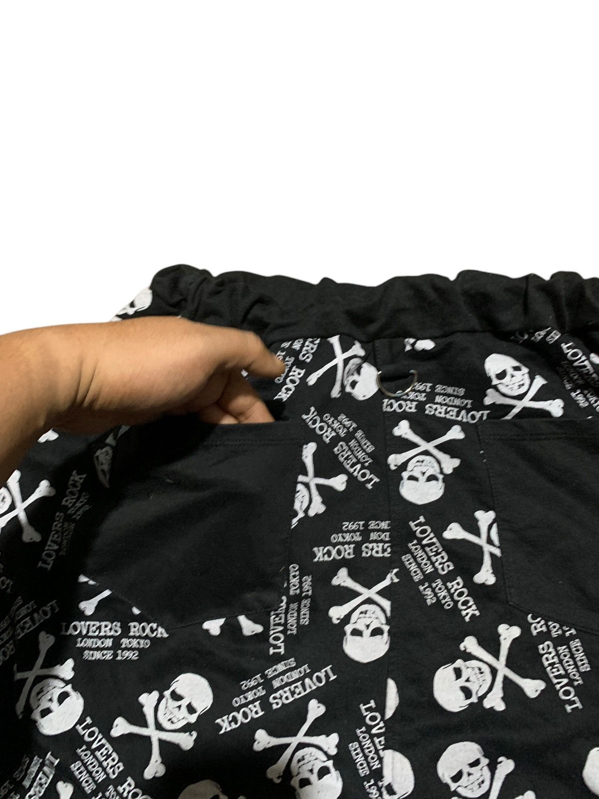 20471120 × Beauty Beast × KMRii 2000s SuperLovers - skull print longrise harem pants Size US 31 - 6 Thumbnail
