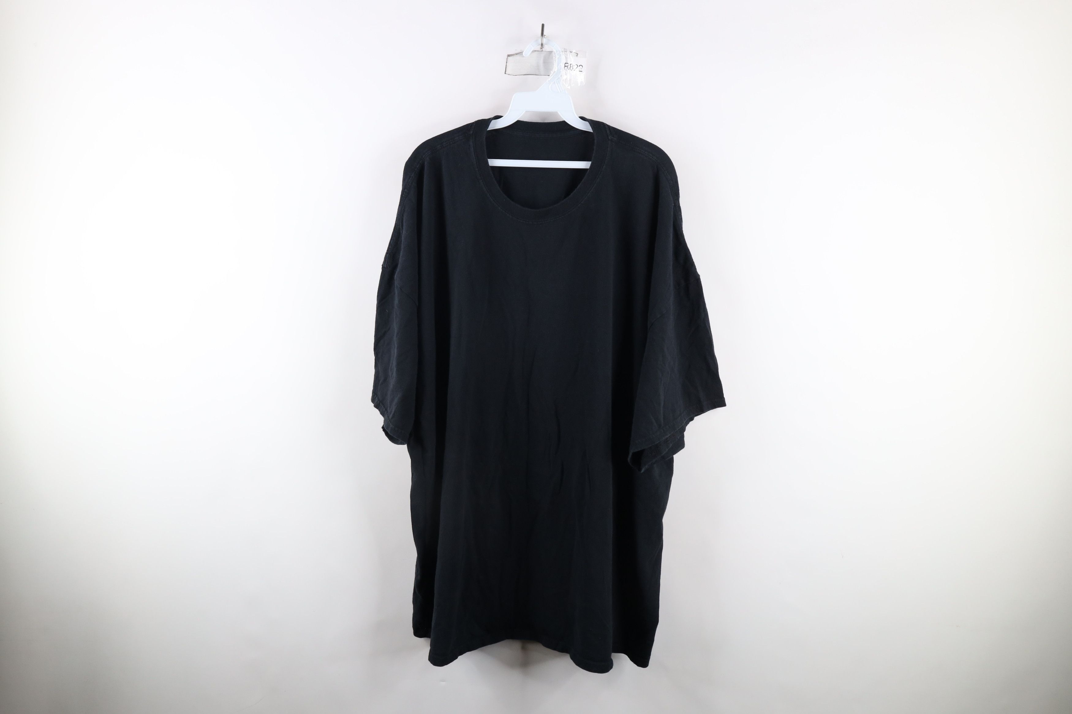 Vintage Vintage 90s Streetwear Short Sleeve T-Shirt Black Cotton Size US XXL / EU 58 / 5 - 1 Thumbnail
