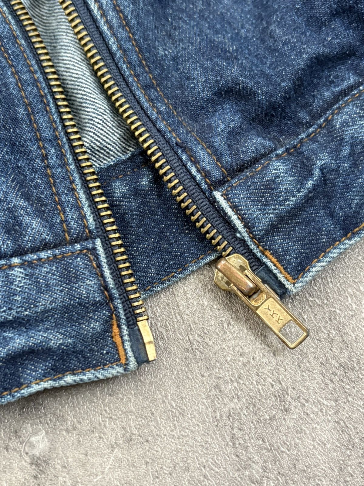 Levi's Vintage Clothing Levi’s Vintage 1980s Washed Denim Jacket Rare Item Full Zip Size US S / EU 44-46 / 1 - 16 Thumbnail